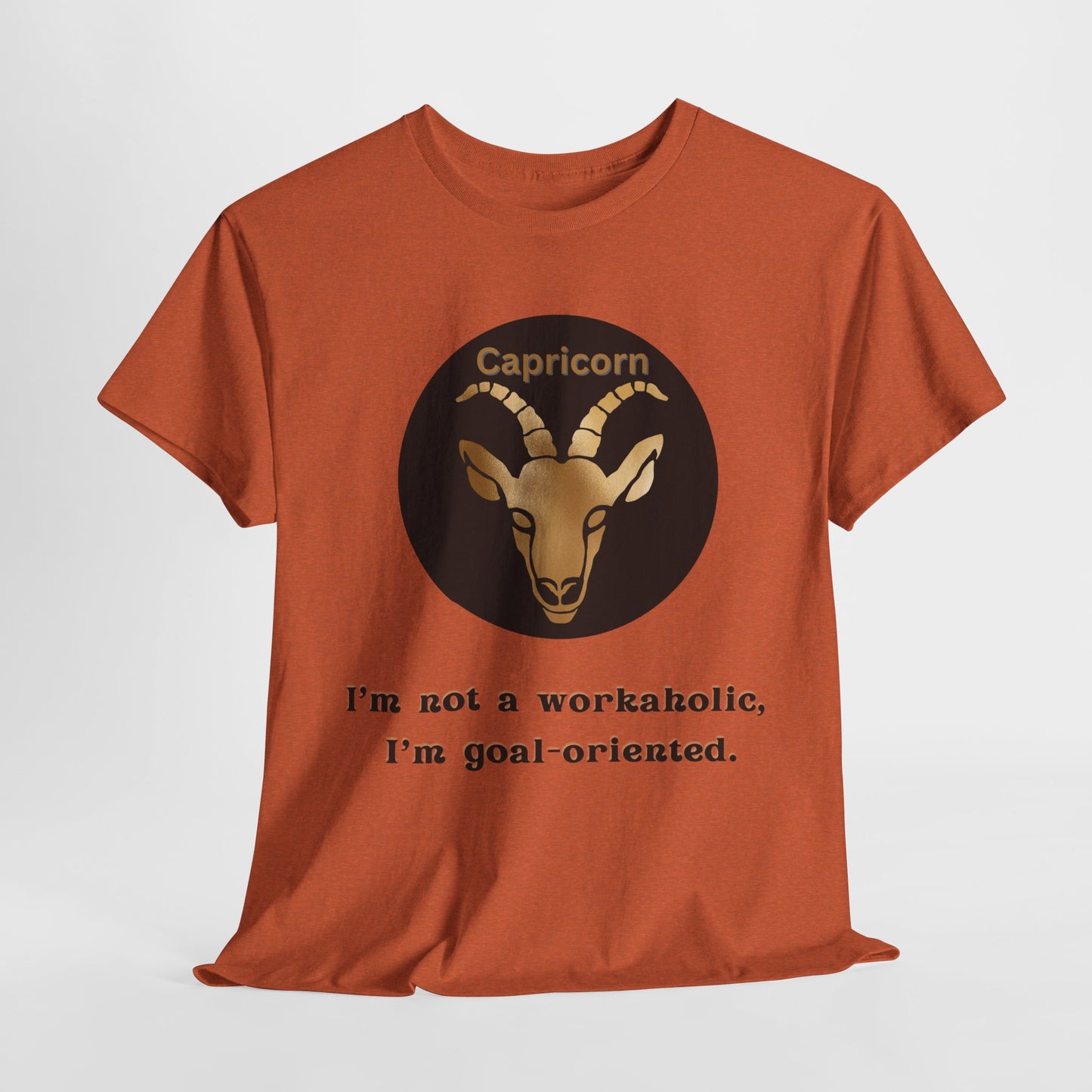 Capricorn T-Shirt, Capricorn Horoscope Gifts, Birth Month Gifts, Zodiac Sign T-Shirt Gifts, Astrology T-Shirt, Unisex Heavy Cotton Tee
