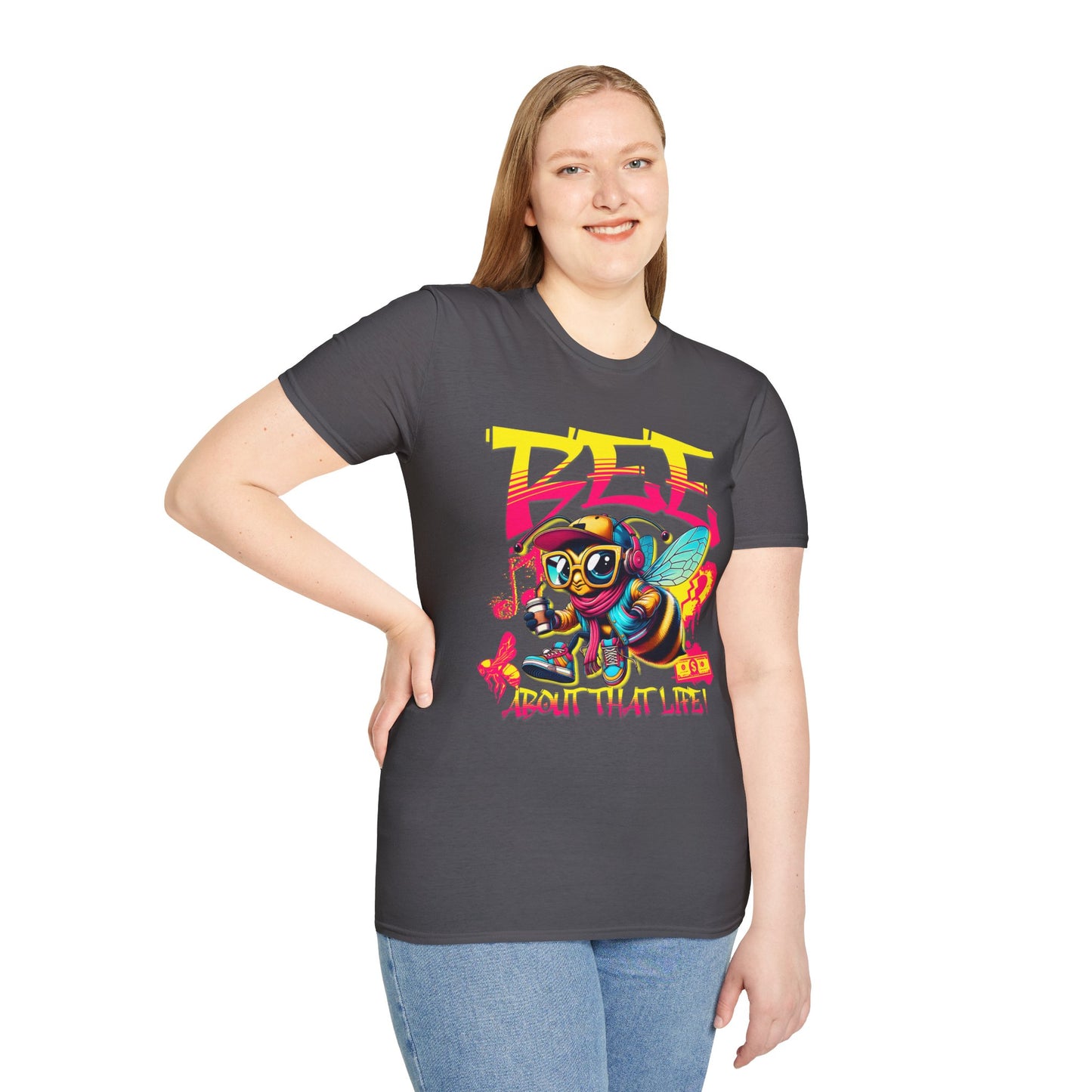 Beekeeper Graphic T-Shirt, Cute Bee Lovers T-Shirt, Fun Colorful Graphic Bee Tee, Summer Casual Wear, Gift for Bee Enthusiast