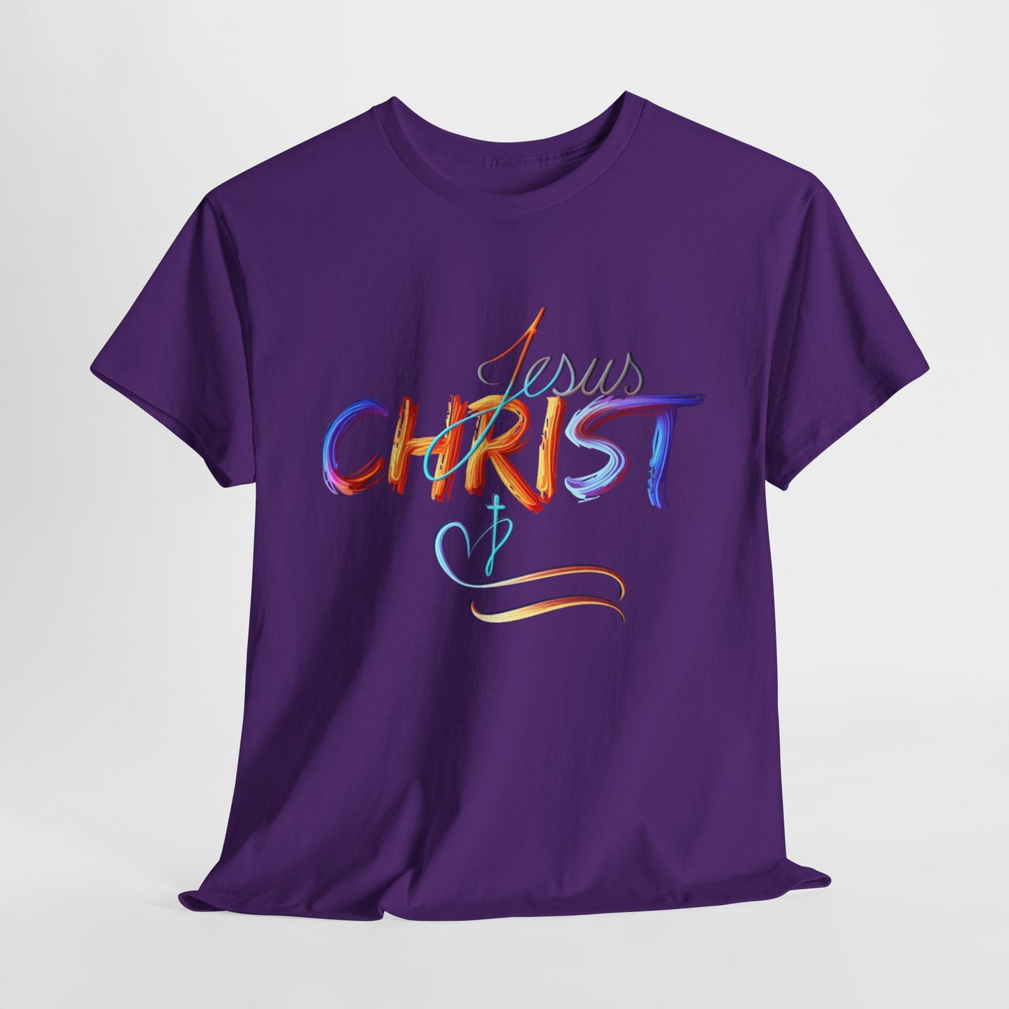 Jesus Christ Shirt, Faith & Light T-shirt, Christian Apparel, Bold Christian Graphics, Christian Gift, Faith-Based Art, Gospel Merchandise
