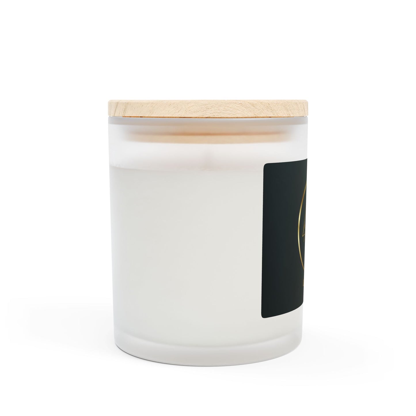 Lynette Cavalier's Frosted Glass Candle, 11oz, Coconut Soy No Dyes, Burn time 50 Hours, Made in the USA,