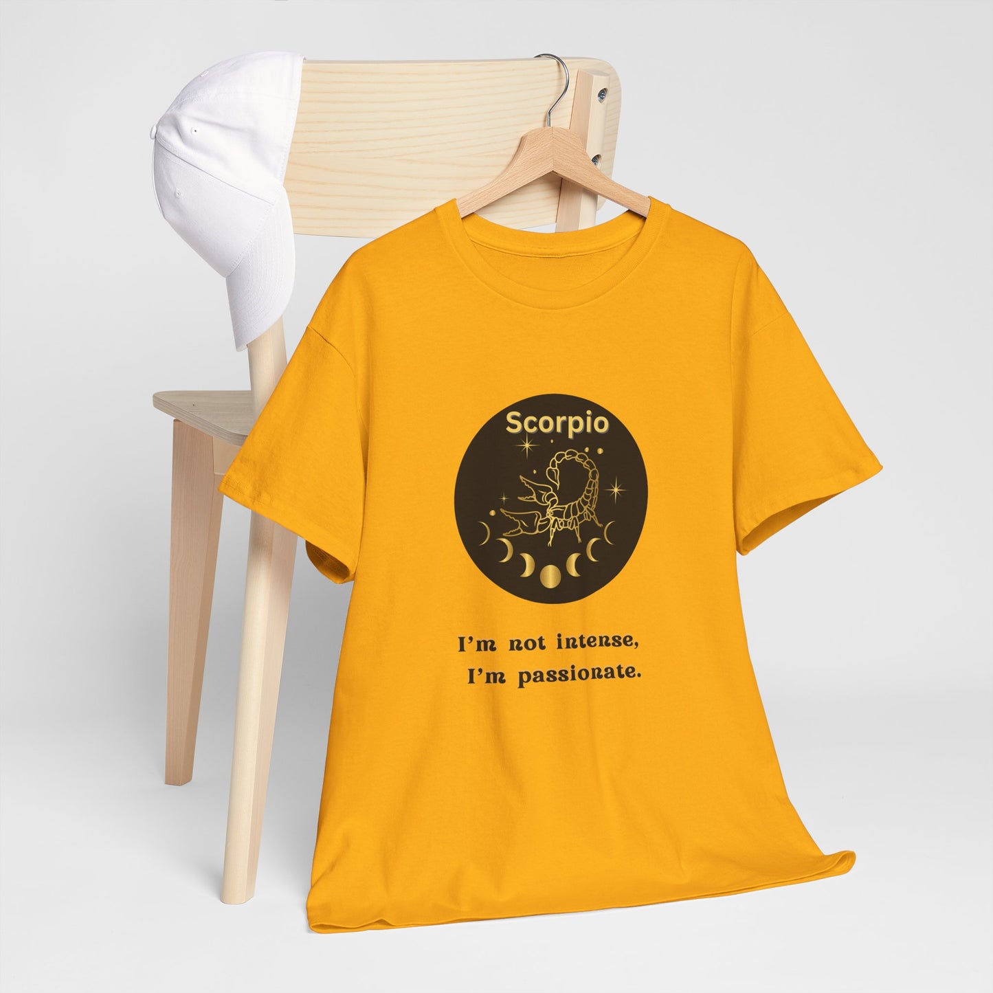 Scorpio T-Shirt, Scorpio Horoscope Gifts, Birth Month Gifts, Zodiac Sign T-Shirt Gifts, Astrology T-Shirt, Unisex Heavy Cotton Tee
