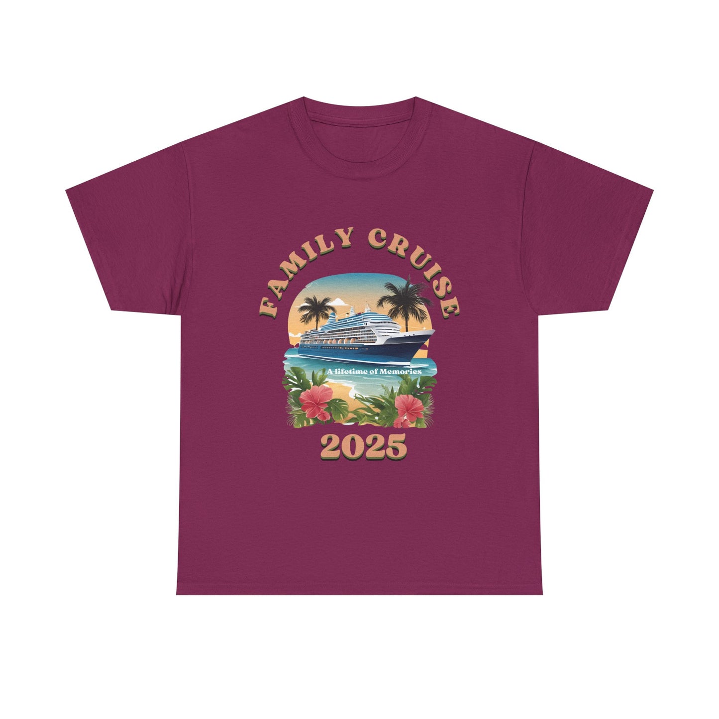 Personalized Cruise Shirt 2025, Cruise Ship T-Shirt, 2025 Cruise T-Shirt, Bon-Voyage Cruise T-shirt, Matching Cruise Vacation Shirt for 2025
