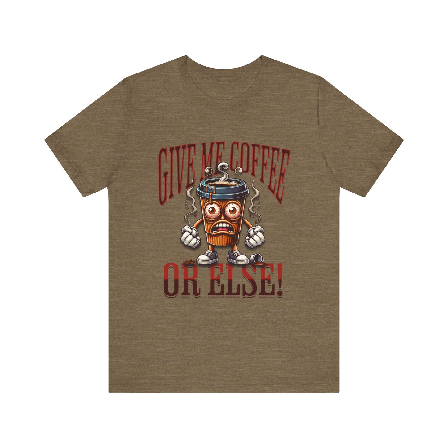Caffeine Crisis T-Shirts, Unisex Coffee Lover Shirt, Funny Coffee Lover Gift, But First Coffee, Coffee Addict T-Shirt, Coffee Shirt for Men & Women