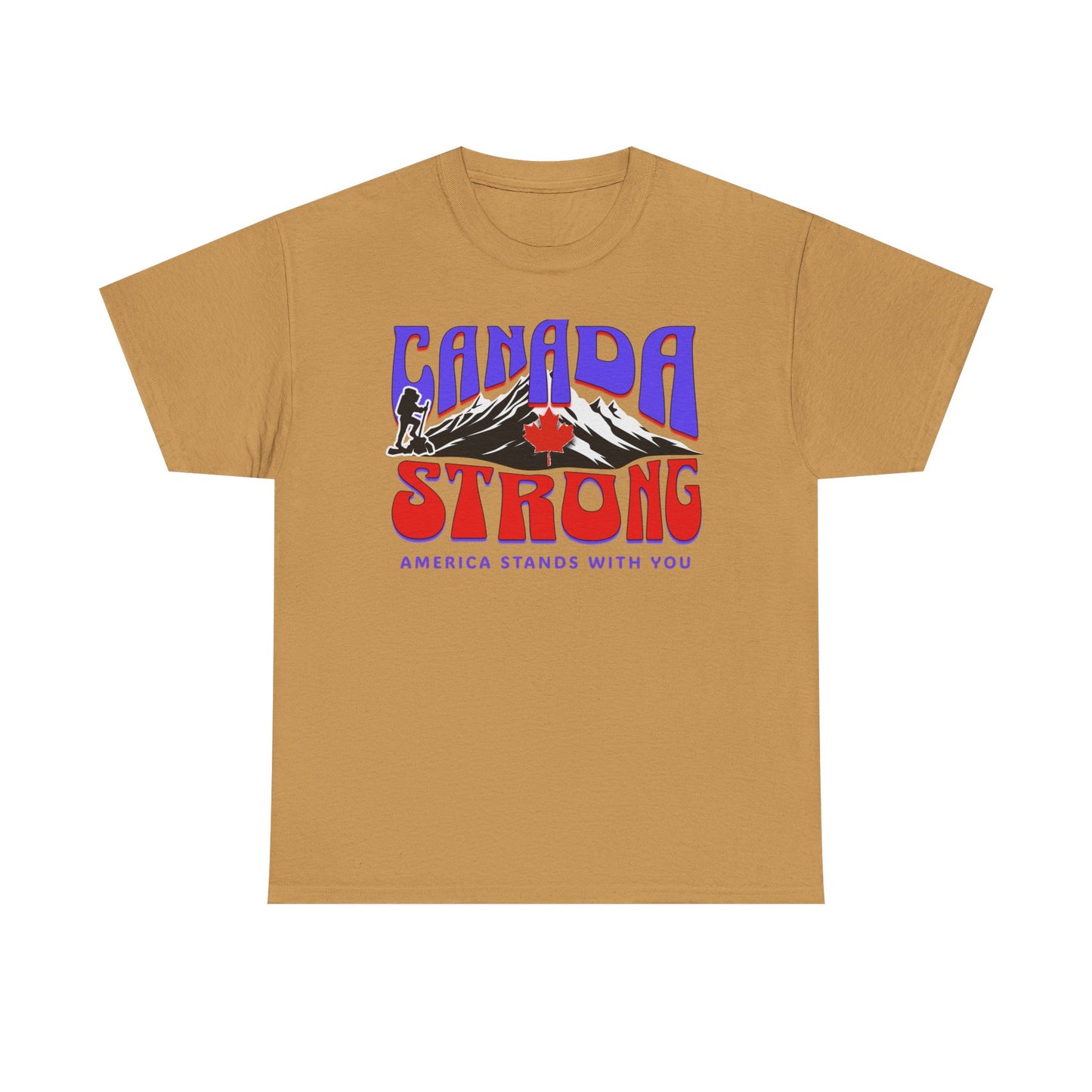 Canada and America in Solidarity, Canada Strong Unisex T-Shirt, America and Canada are United, Canada Pride and America Apologizes for Trump