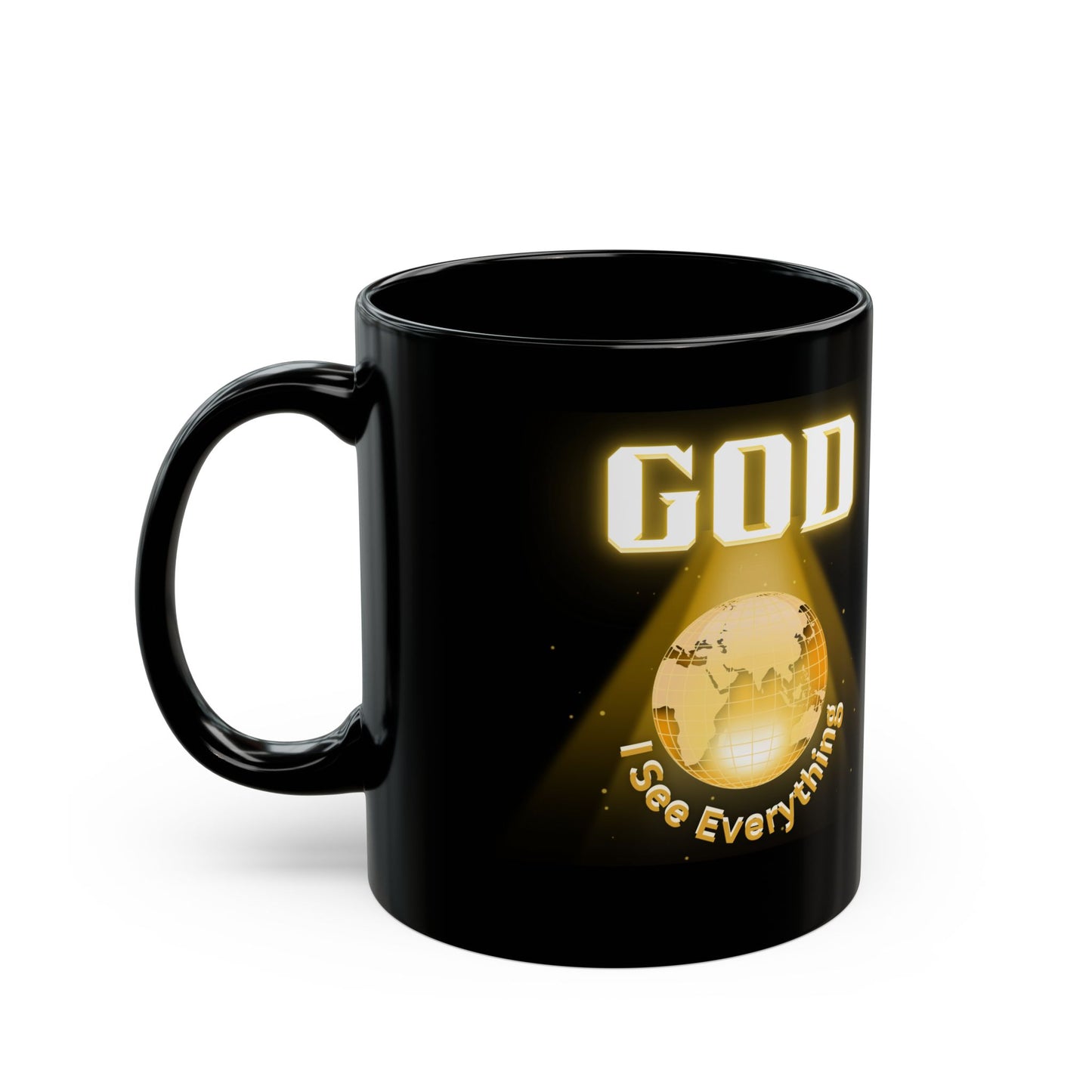 Christian Coffee Mug, Religious Coffee Mugs, Inspirational Mugs, Gifts for Christians, Gifts for A Pastor, Black Mug (11oz, 15oz),