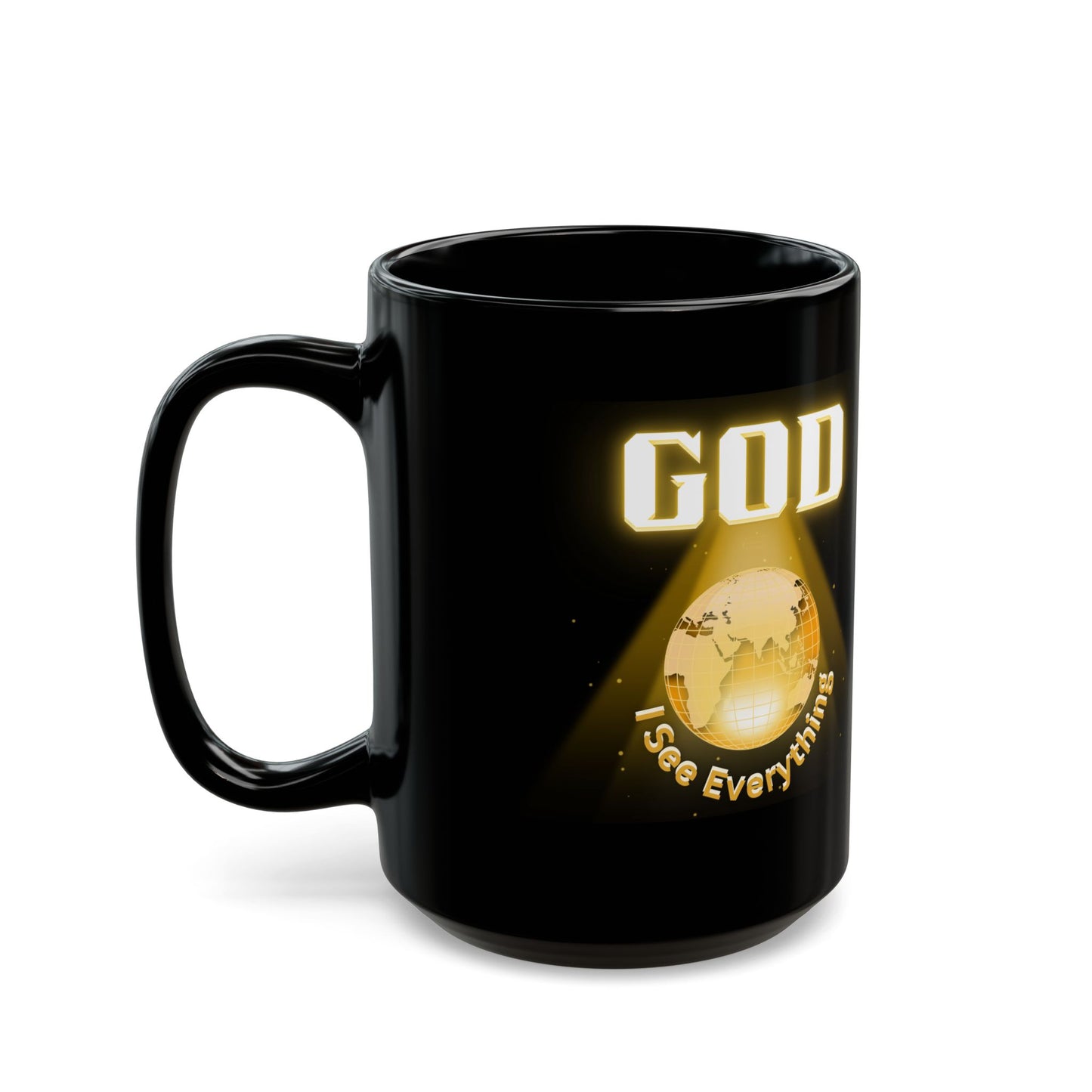 Christian Coffee Mug, Religious Coffee Mugs, Inspirational Mugs, Gifts for Christians, Gifts for A Pastor, Black Mug (11oz, 15oz),