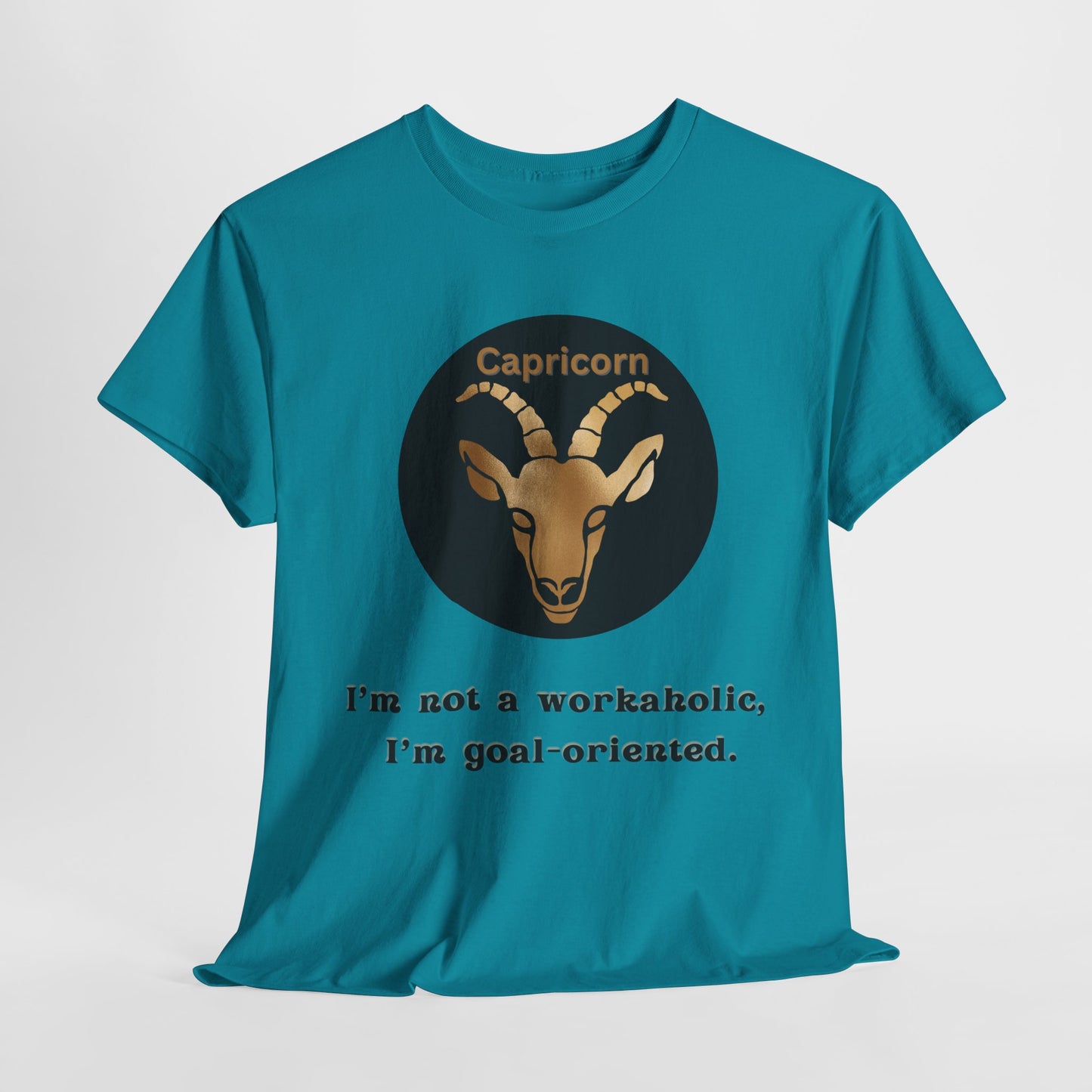 Capricorn T-Shirt, Capricorn Horoscope Gifts, Birth Month Gifts, Zodiac Sign T-Shirt Gifts, Astrology T-Shirt, Unisex Heavy Cotton Tee
