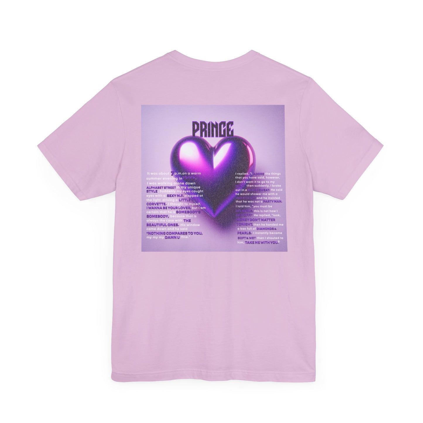 Prince Tribute Unisex Tee - Stylish Band Shirt, Music Lover Gift, Festival Wear, Retro Fashion, Unique Graphic Tee, Prince Song Collaboration