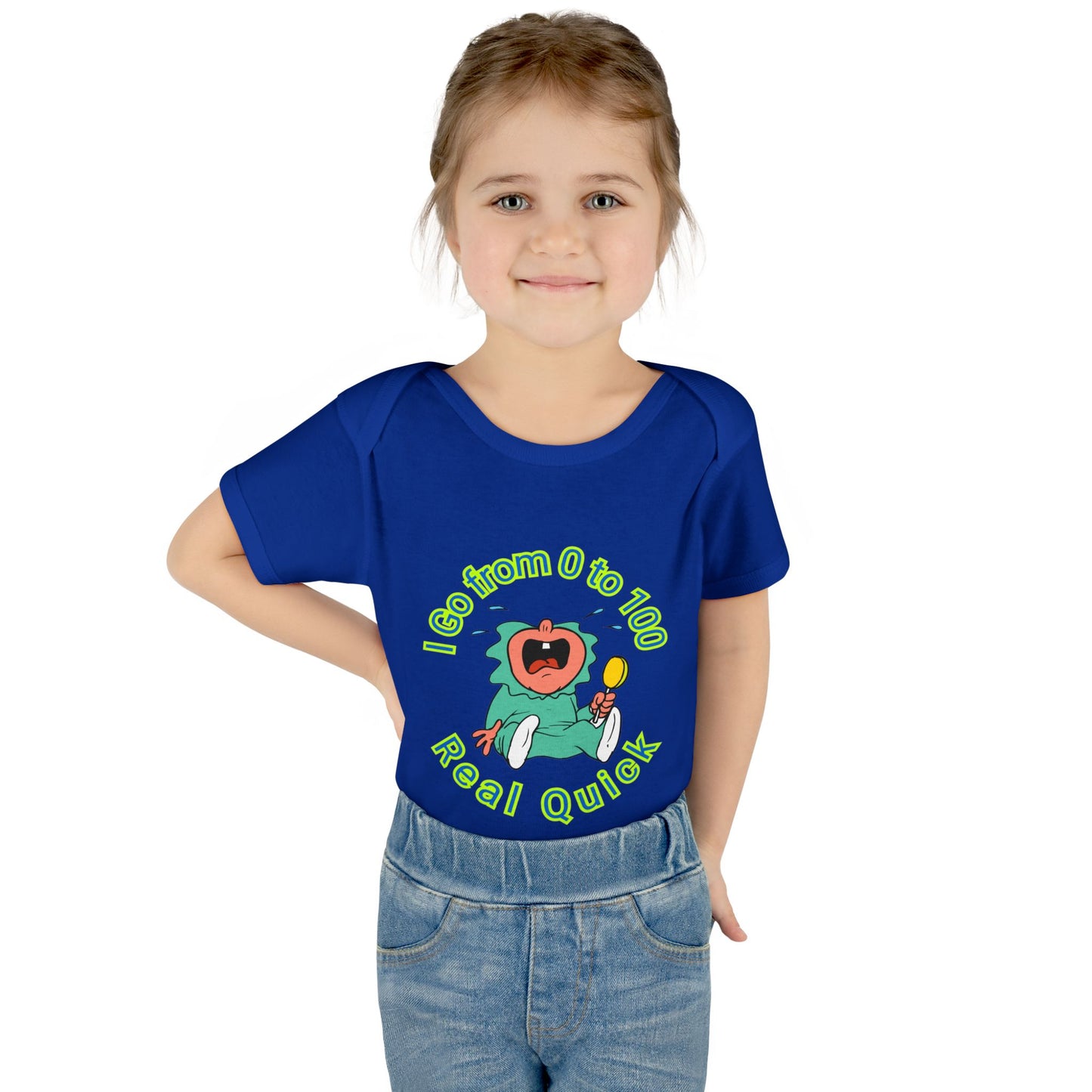 Funny Baby Onesies from 0 to 24 Months, Cute Colorful Baby Onesies for Boy or Girl, From 0 to 100 Real Quick, Newborn Baby Shower Gifts