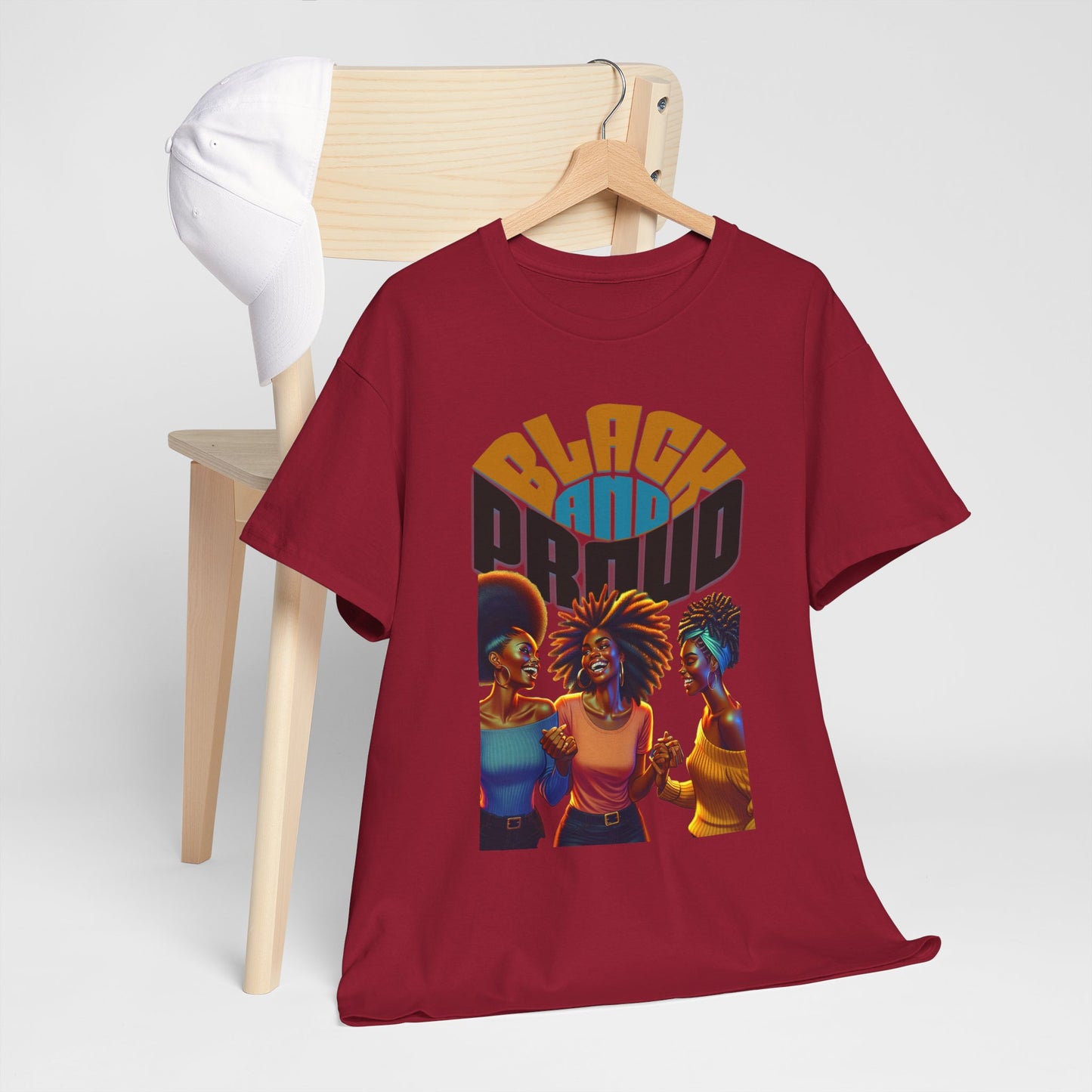 Black and Proud: Sisters United Shirt, Black Culture Shirts, Melanin Power, Black Girl Magic Shirts, African American T-Shirts, Nubian Queens T-Shirts,