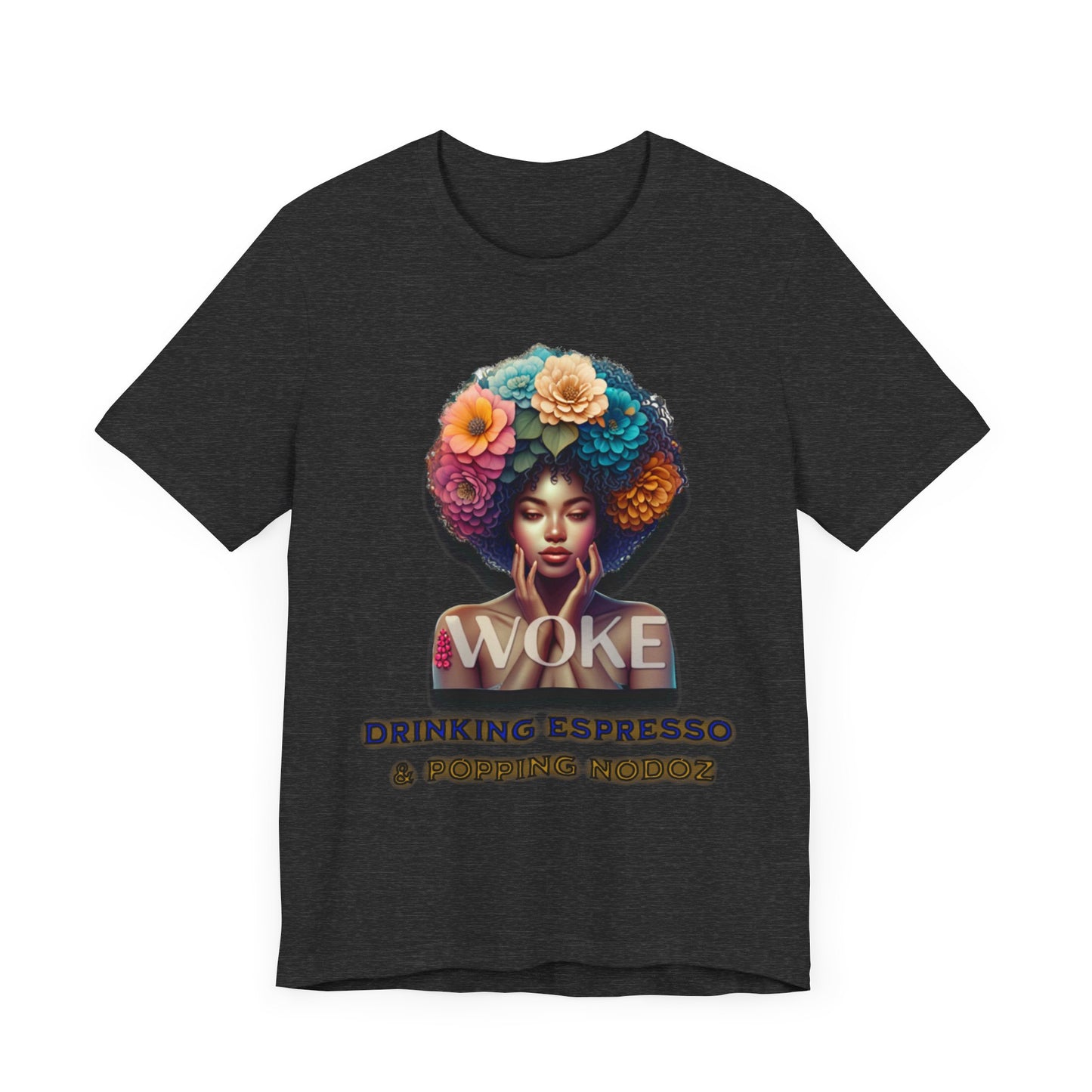 Woke Because We Can't Sleep on our Government, 92% Black Woman's Power Shirt, Melanin Women T-Shirts, Black Girl Magic T-Shirts,