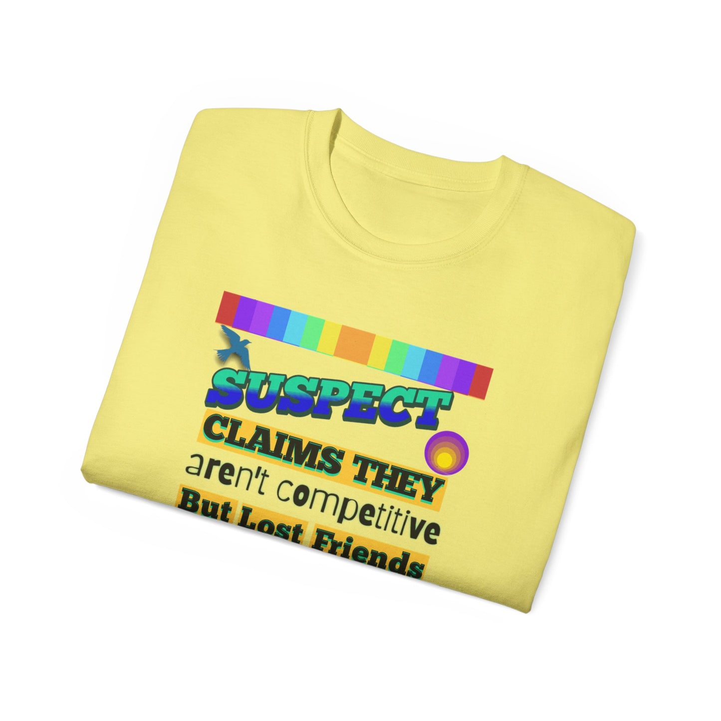 Competitive Spirit Cruise Crew Unisex Tee - Fun Trivia Game Shirt, Gift for Friends, Casual Wear, Family Game Night, Unique Graphic Tee
