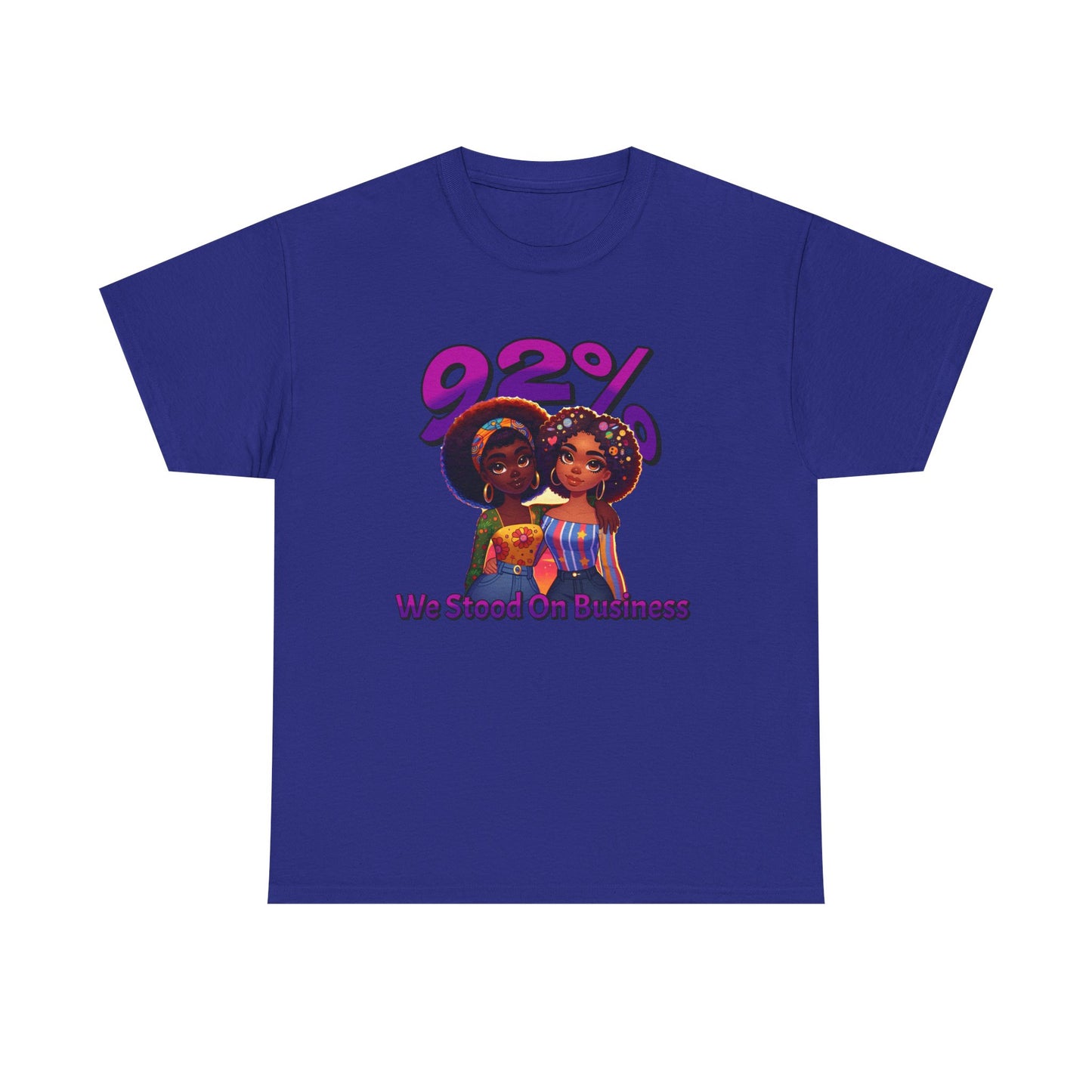92% Shirt, Save Democracy Shirt, Women Empowerment, Black Woman T-Shirt, Juneteenth Shirt, Black Girl Melanin Shirt, 92 Percenter