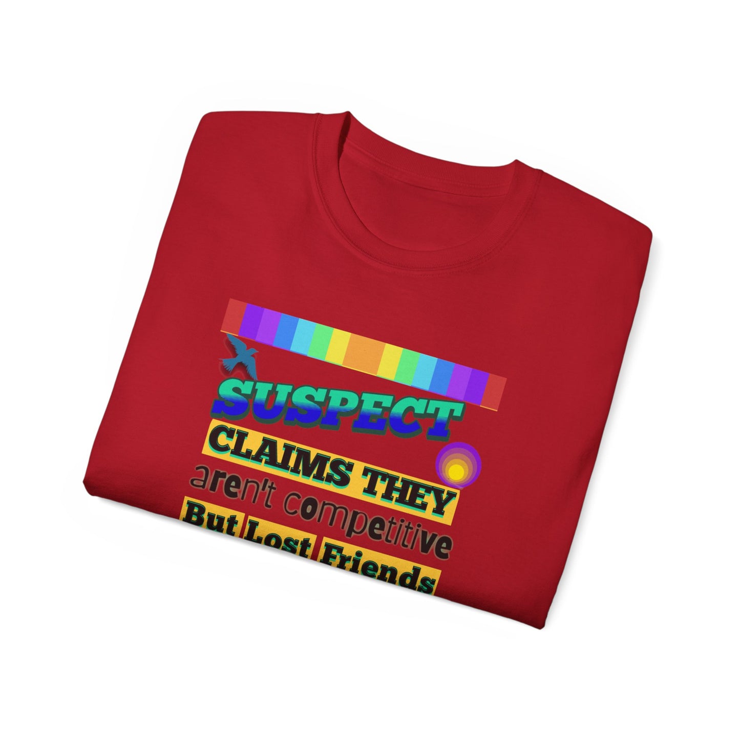 Competitive Spirit Cruise Crew Unisex Tee - Fun Trivia Game Shirt, Gift for Friends, Casual Wear, Family Game Night, Unique Graphic Tee