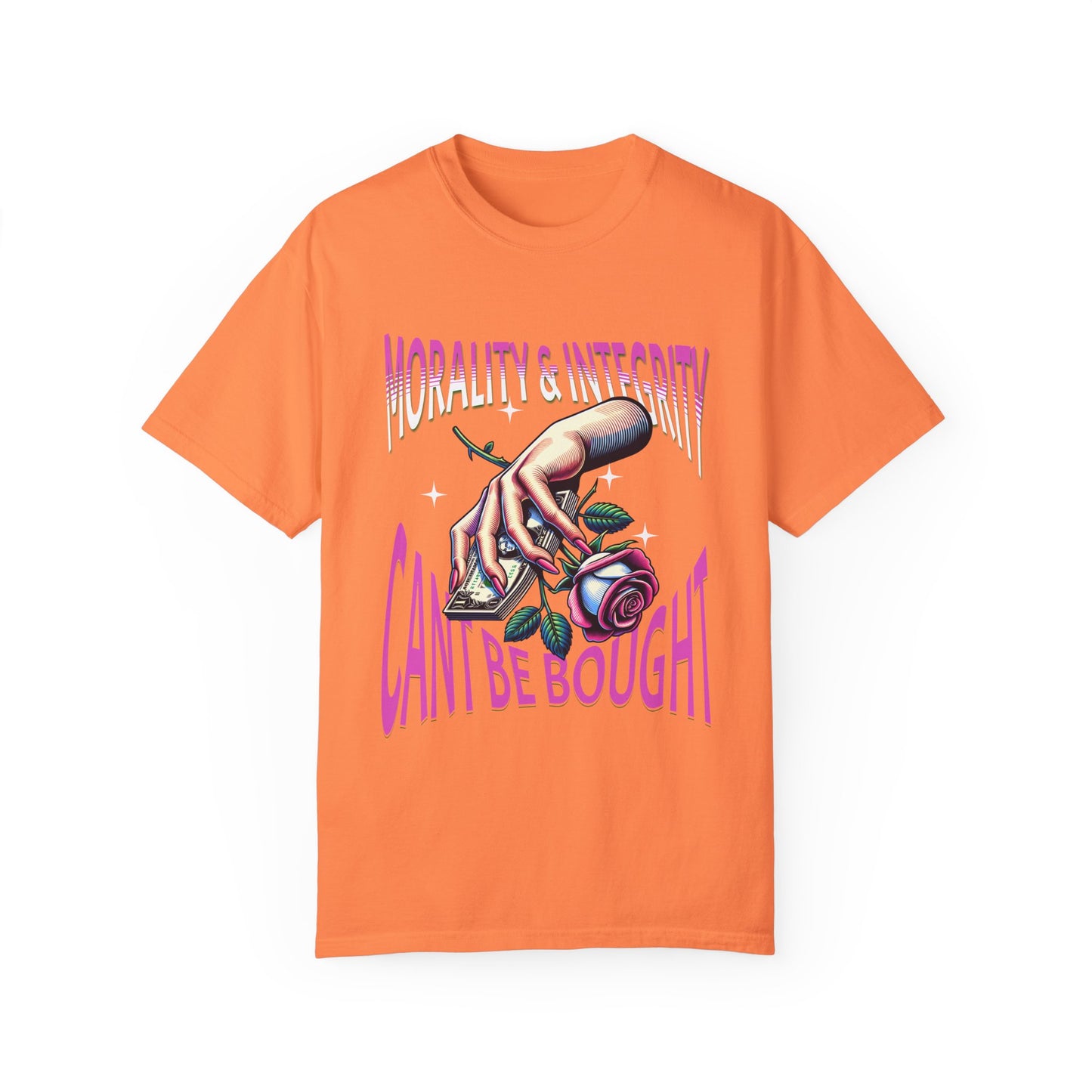 Morality & Integrity Can’t Be Bought T-Shirts, Inspirational T-Shirts, Unisex Morality Shirts, Motivational Shirts for a Gift, Integrity Shirts