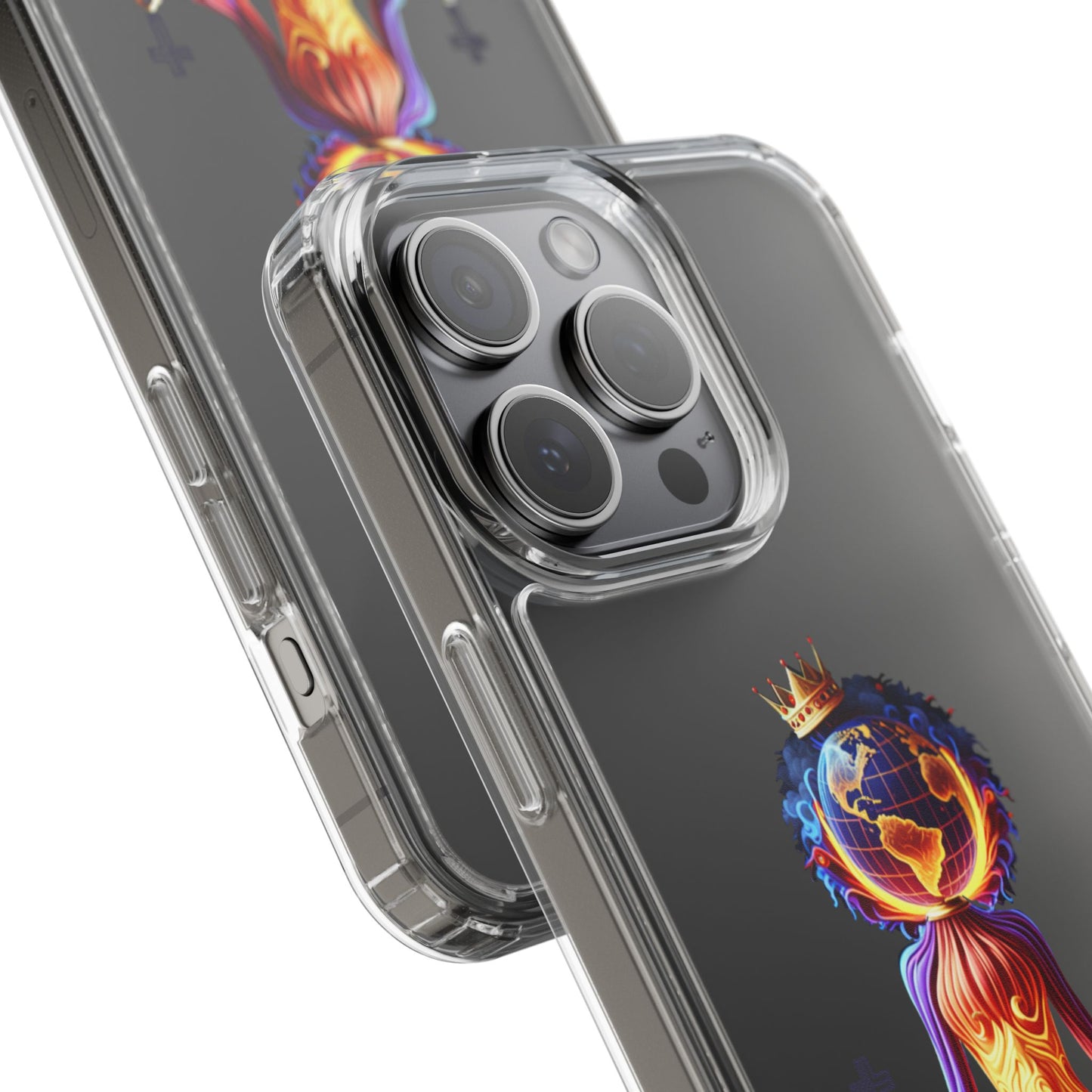 "Heavy is the Head" Clear Cellphone Case Cases, Inspirational Cellphone Case for iPhone and Samsung Phones, Custom Cellphone Case