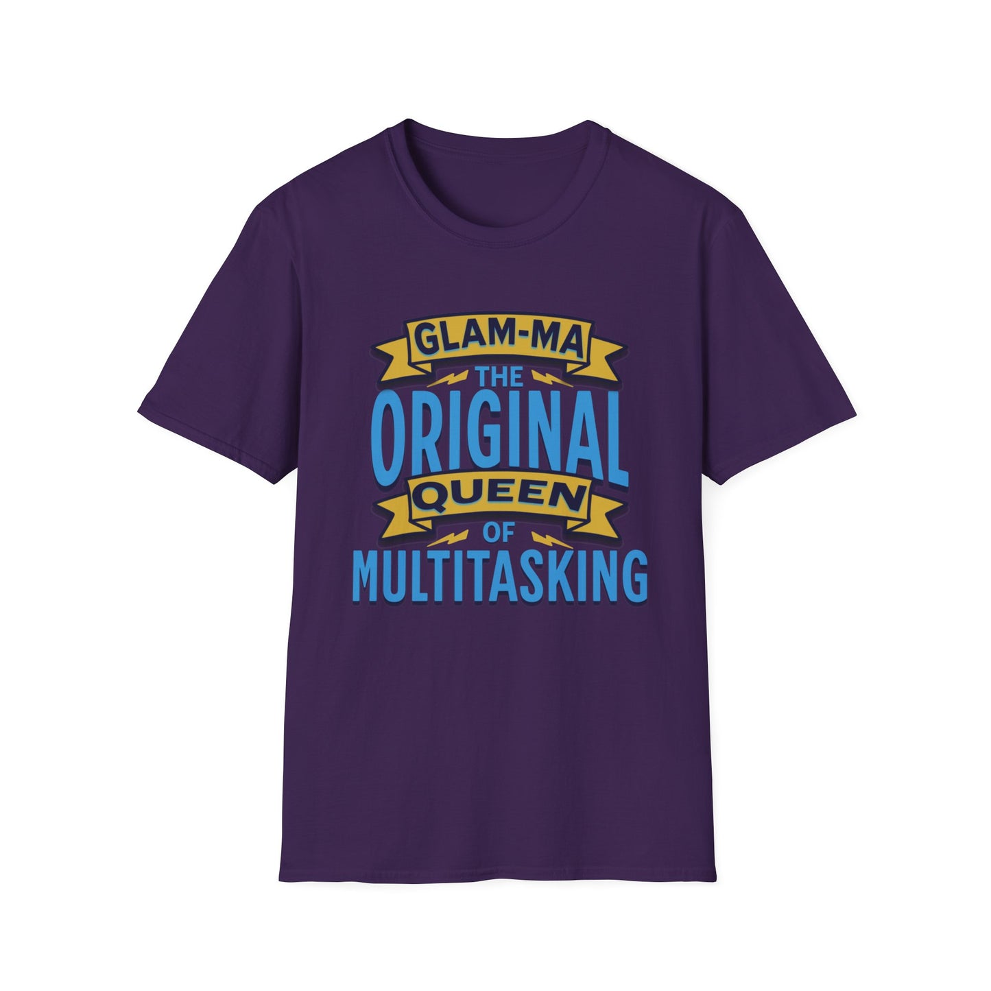 Glam-Ma Original Queen of Multitasking T-Shirt, Glam-Ma: Queen of Everything, Birthday Gift for Grandma, T-Shirt for Grandmothers, Cute Glam-Ma Gift
