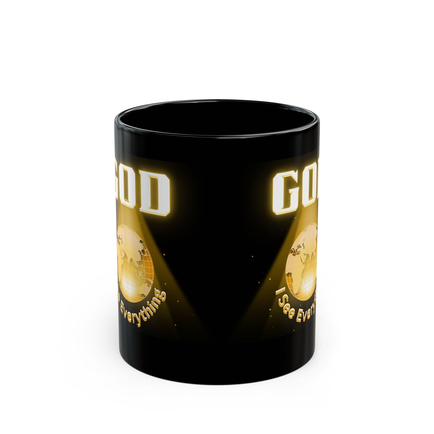 Christian Coffee Mug, Religious Coffee Mugs, Inspirational Mugs, Gifts for Christians, Gifts for A Pastor, Black Mug (11oz, 15oz),