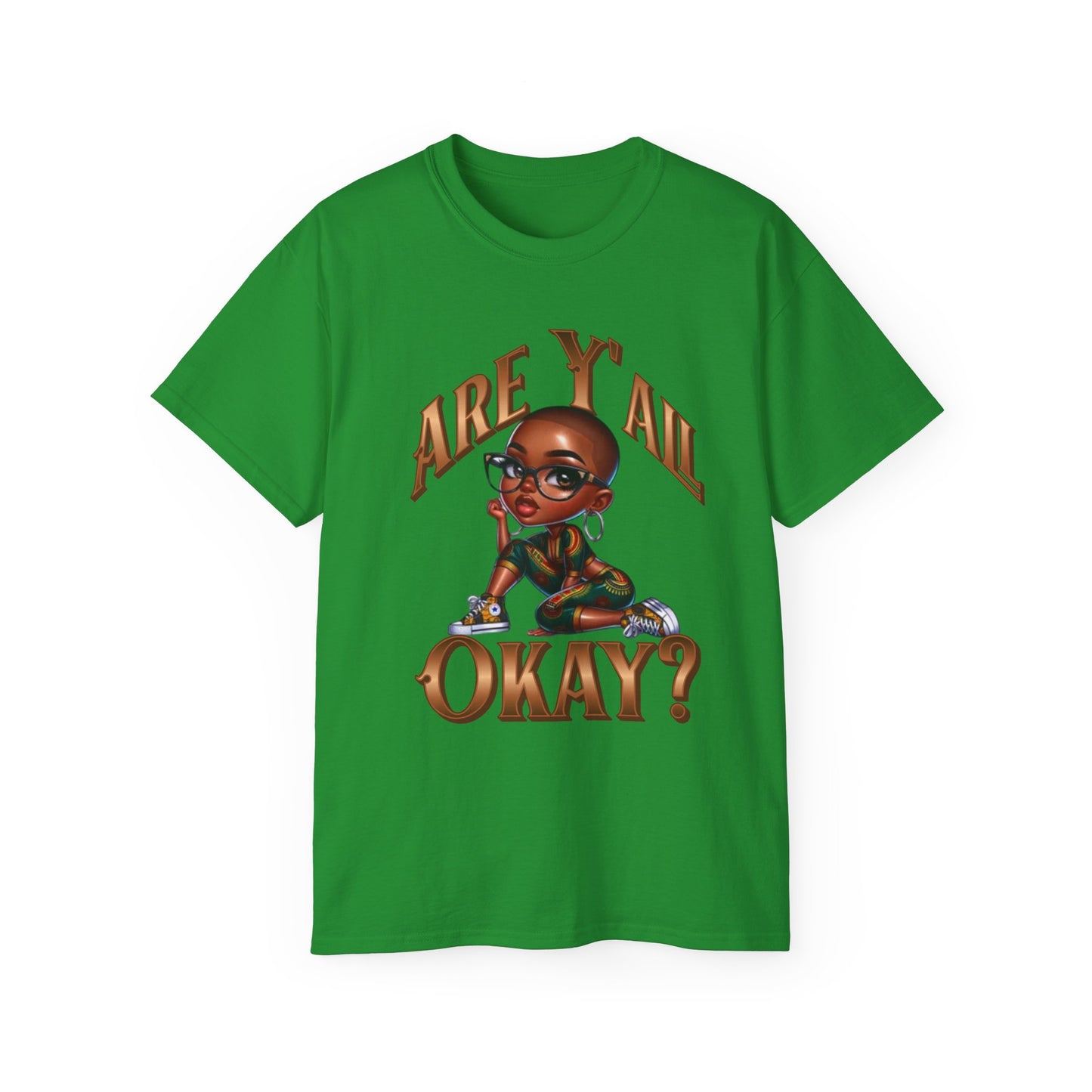 Sassy Check-In "Are Y'all Okay?", Black Girl Magic Shirts, Black History Month Shirt, Afrocentric Melanin Shirts, Woman Empowerment Shirt