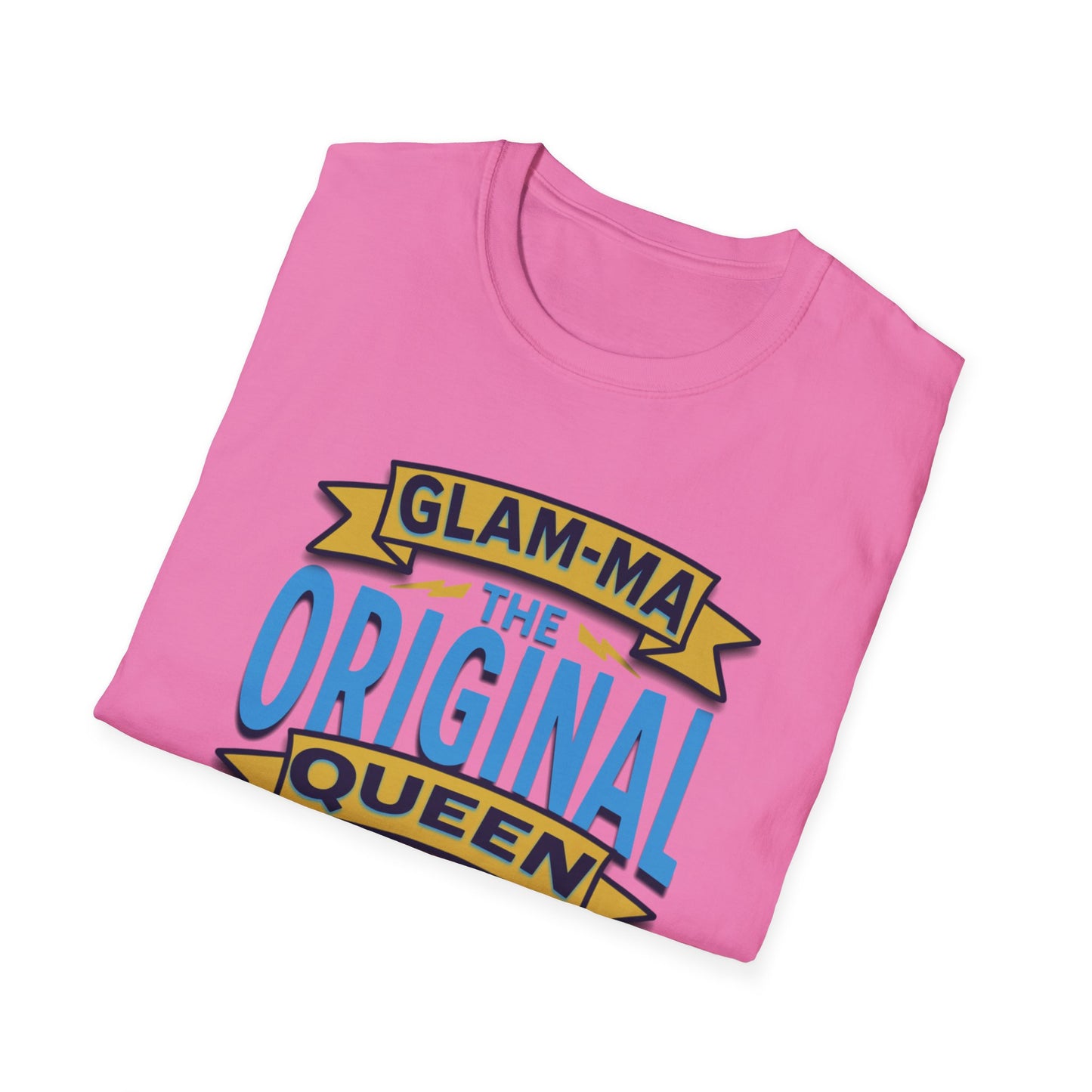Glam-Ma Original Queen of Multitasking T-Shirt, Glam-Ma: Queen of Everything, Birthday Gift for Grandma, T-Shirt for Grandmothers, Cute Glam-Ma Gift