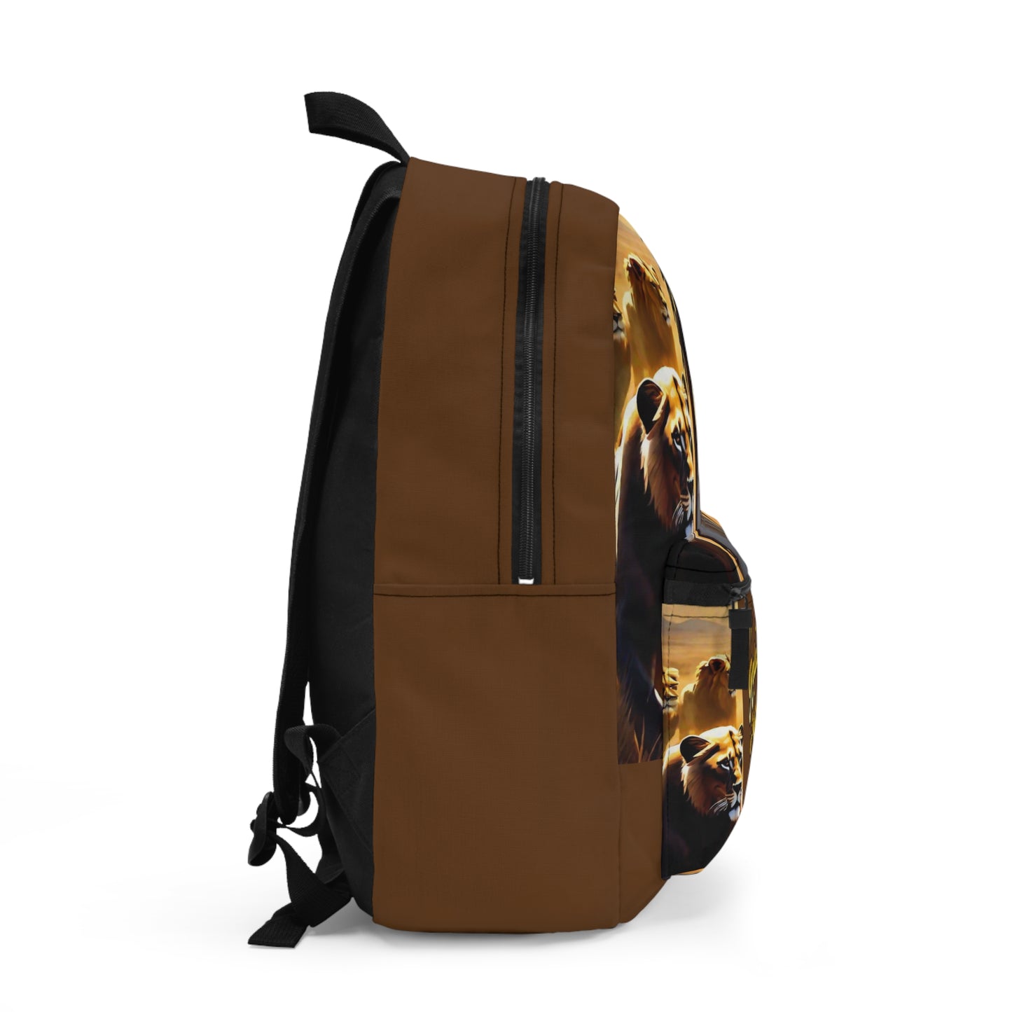 Melanin Queen Backpack - Unique Art Backpack, It's in the Gene's Eco-Friendly Backpack, Animal Design Gift, Boho Style Accessory Bag