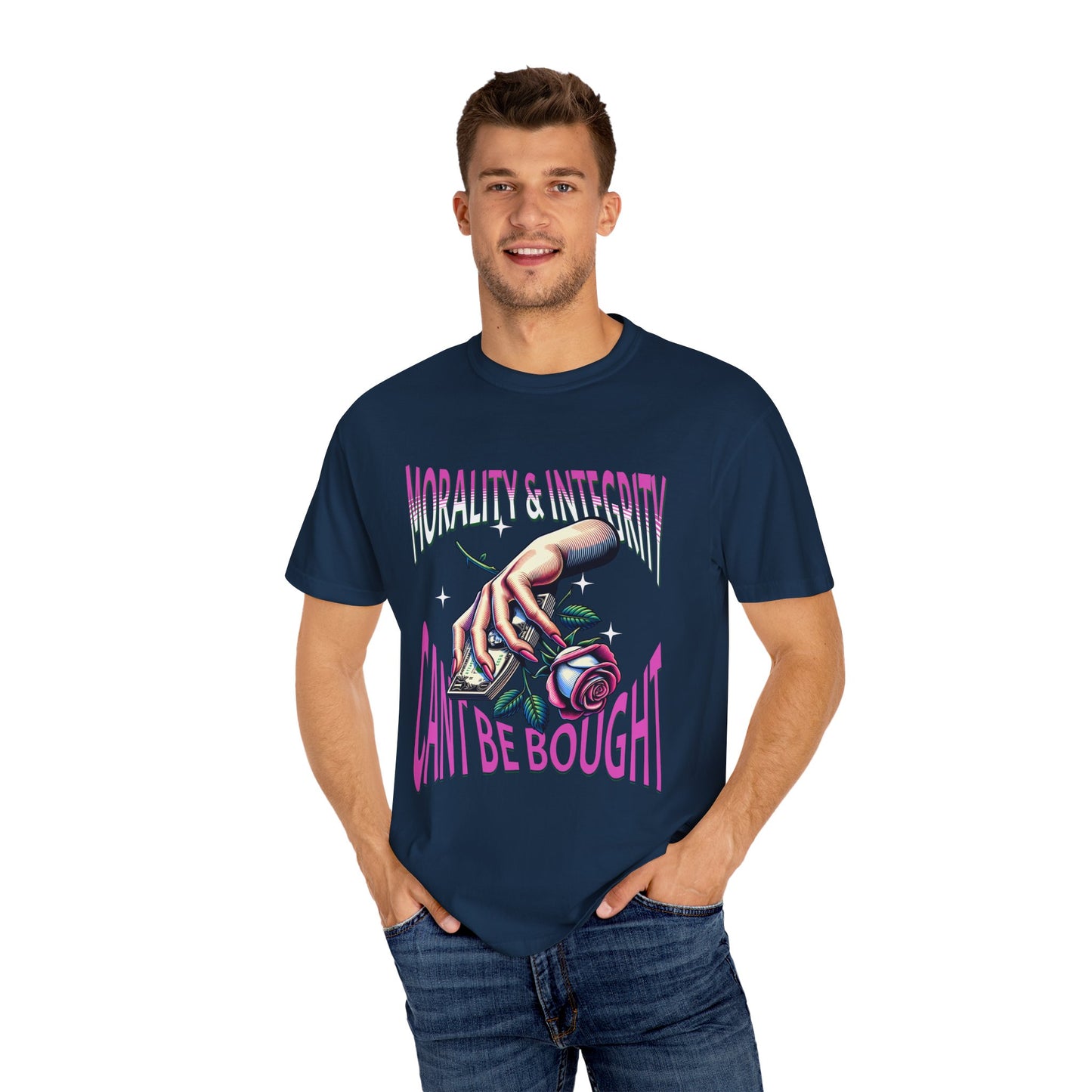 Morality & Integrity Can’t Be Bought T-Shirts, Inspirational T-Shirts, Unisex Morality Shirts, Motivational Shirts for a Gift, Integrity Shirts