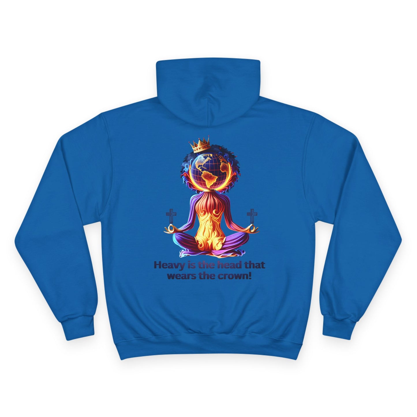 "Heavy is the Head" Champion Hoodie for Women, Inspirational Hoodie for Women, Women Empowerment Hoodies for Women