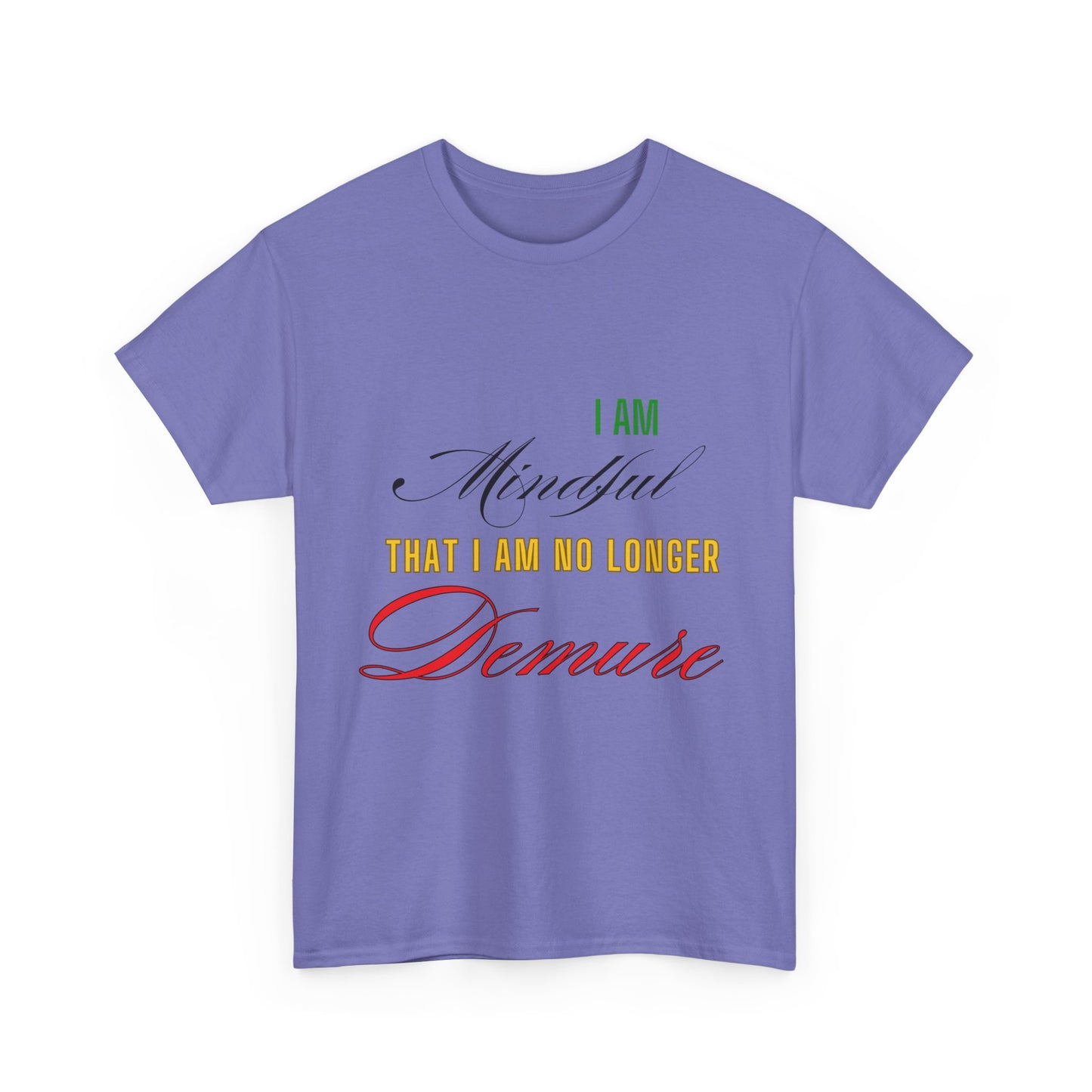 Demure Shirt, Funny Trendy T-Shirt, Viral Meme Shirt, Female Empowerment Shirt, Very Demure Very Mindful Very Cutesy, Minimalist Style, Fun