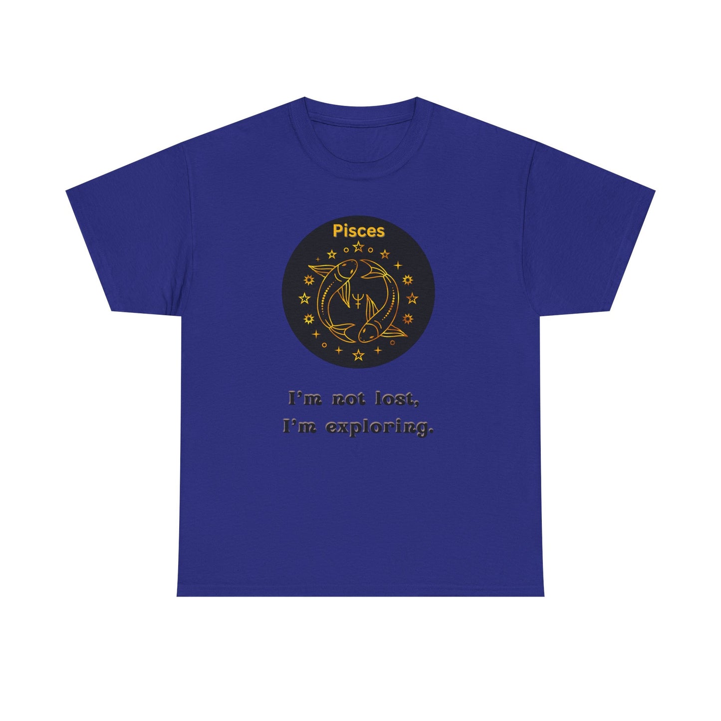 Pisces T-Shirt, Pisces Horoscope Gift, Birth Month Gift, Zodiac Sign T-Shirt Gift, Astrology Pisces T-Shirt, Unisex, Gift for a Pisces Horoscope