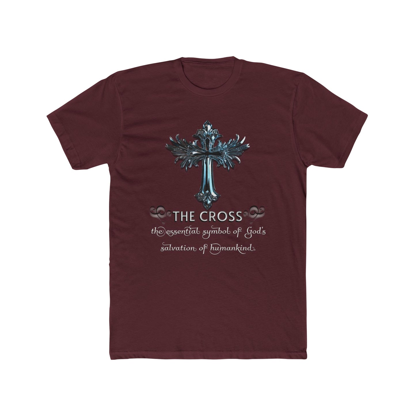 Faith-Inspired Unisex Tee, The Cross, A Symbol of Salvation, Christian Merchandise Great for Gifting, Religious Inspirational Tees