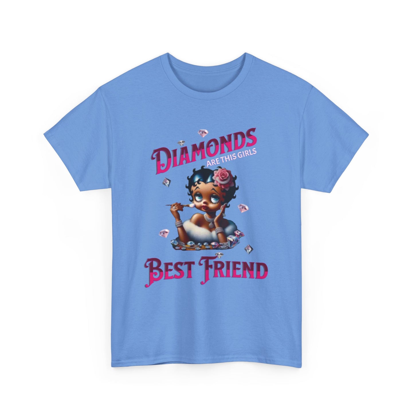 Diamonds Are This Girl's Best Friend, Marilyn Monroe Quote Shirt, Best Friend Tees, Betty Boop I Love Diamonds T-Shirts,