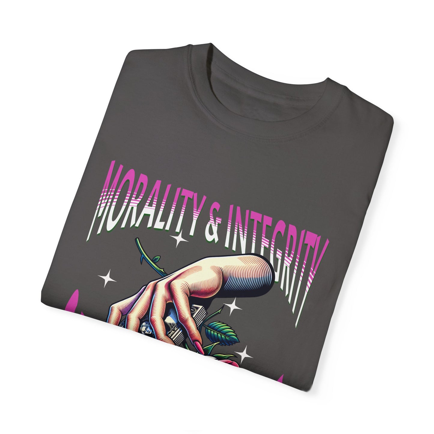 Morality & Integrity Can’t Be Bought T-Shirts, Inspirational T-Shirts, Unisex Morality Shirts, Motivational Shirts for a Gift, Integrity Shirts