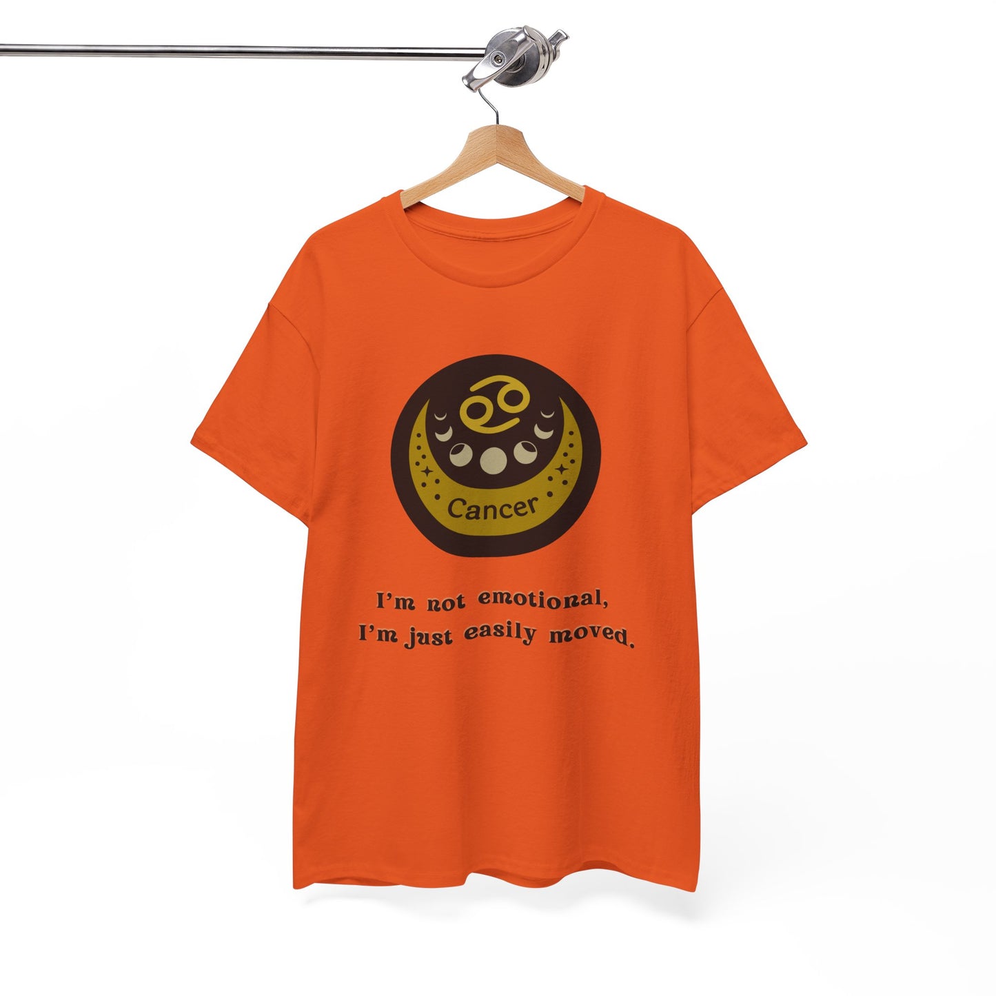 Cancer T-Shirt, Cancer Horoscope Gifts, Birth Month Gifts, Zodiac Sign T-Shirt Gifts, Astrology T-Shirt, Unisex Heavy Cotton Tee, Gift for a Cancer Horoscope