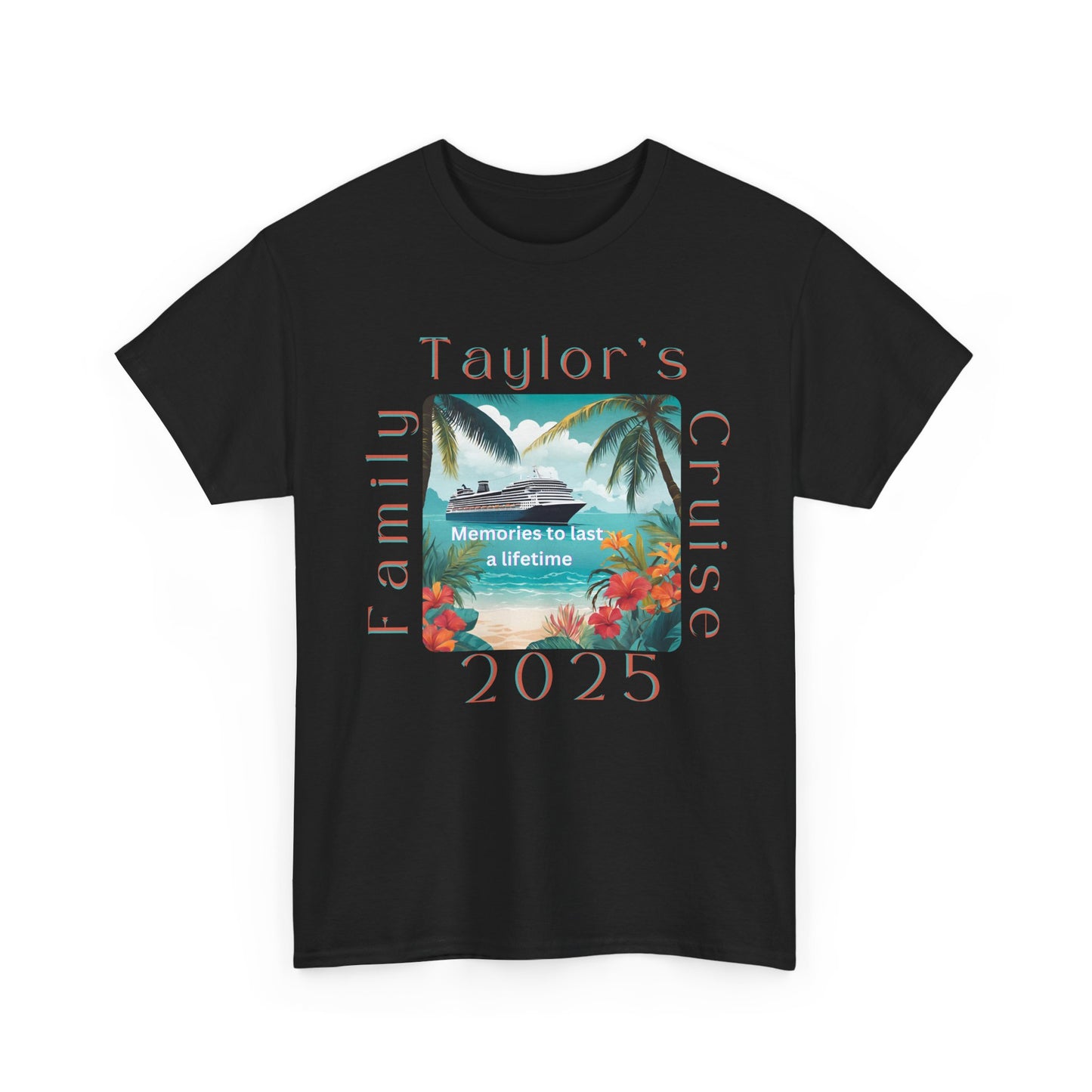 Personalized Cruise Shirt 2025, Cruise Ship T-Shirt, 2025 Cruise T-Shirts, Bon-Voyage Cruise T-shirts, Cruise Vacation Shirt for 2025