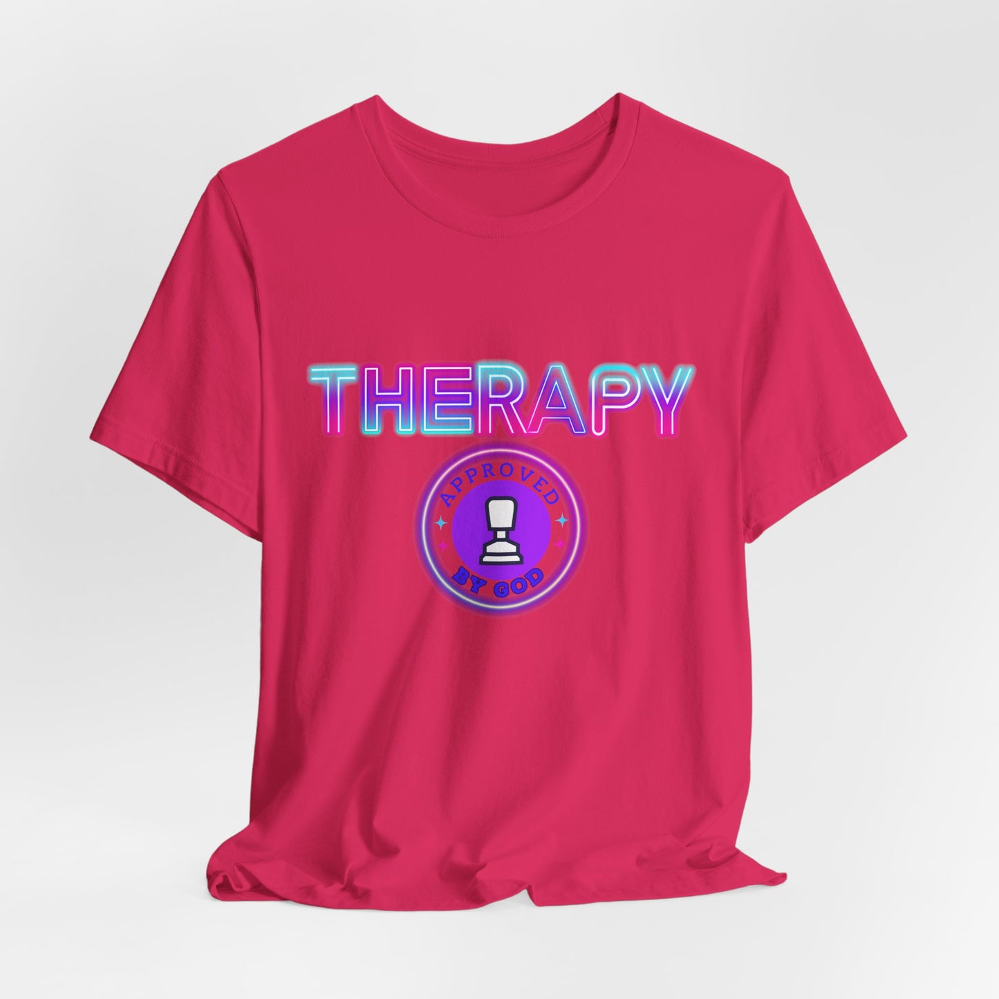 Mental Health Shirts, Mental Health Care Gifts, Inspirational Shirts, Therapy T-shirts, Therapy Works, Motivational T-Shirts, Religious Tees