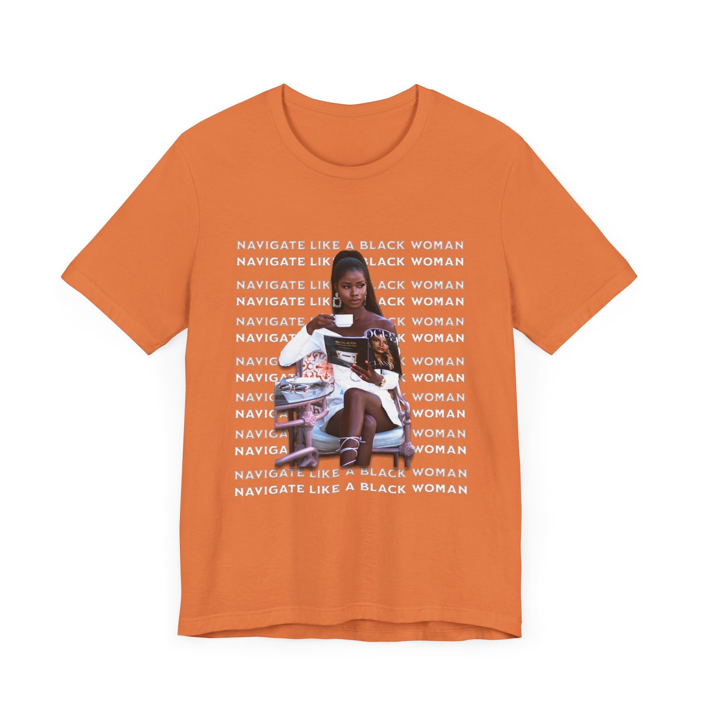 Navigate Like a Black Woman, Black Woman Shirt, 92% Black Woman Club, Black Girl Magic T-Shirts, Black History Month Shirts for Women