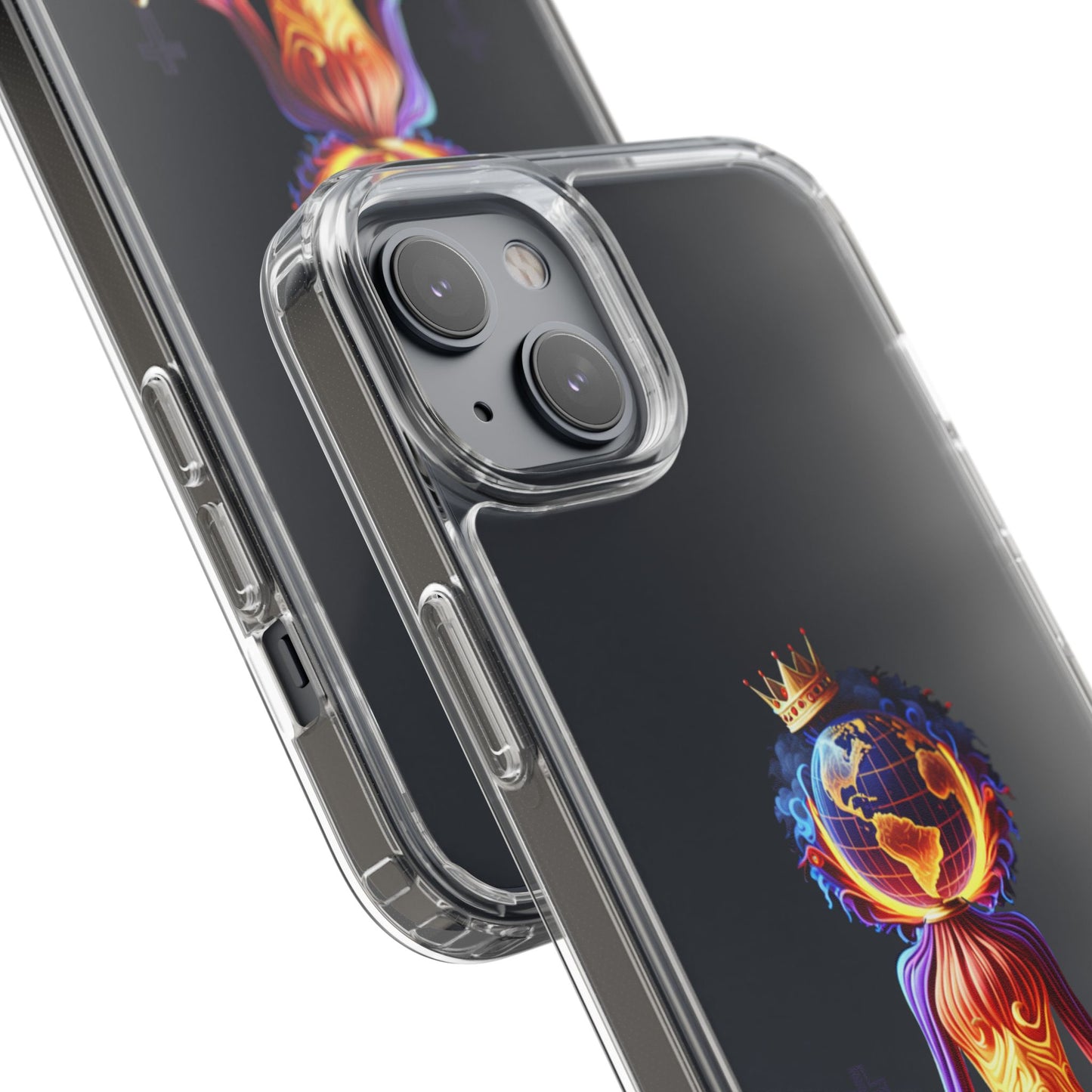 "Heavy is the Head" Clear Cellphone Case Cases, Inspirational Cellphone Case for iPhone and Samsung Phones, Custom Cellphone Case