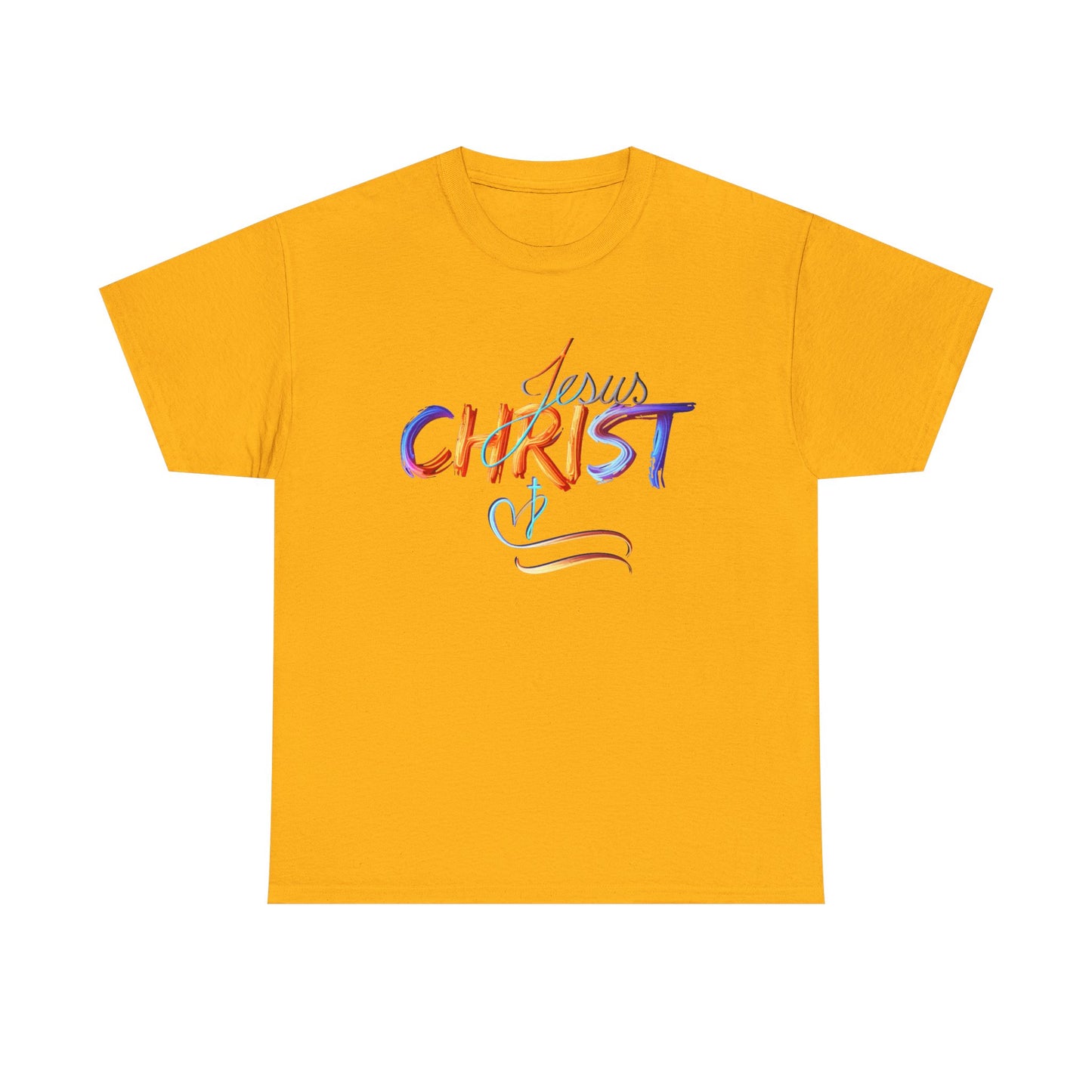 Jesus Christ Shirt, Faith & Light T-shirt, Christian Apparel, Bold Christian Graphics, Christian Gift, Faith-Based Art, Gospel Merchandise