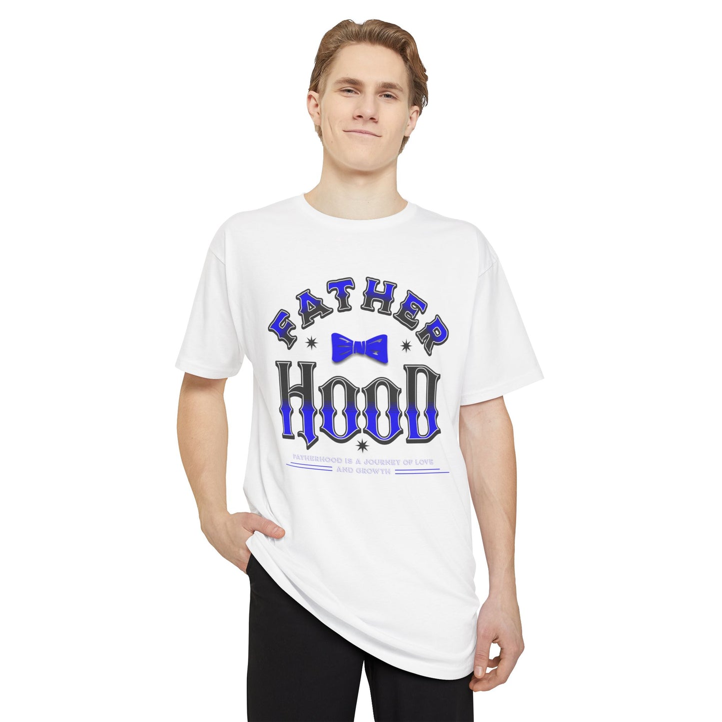 Fatherhood Urban Tee - Unisex Long Body T-Shirt for Dads, Father's Day Gift, Dad Humor Shirt, Casual Everyday Wear