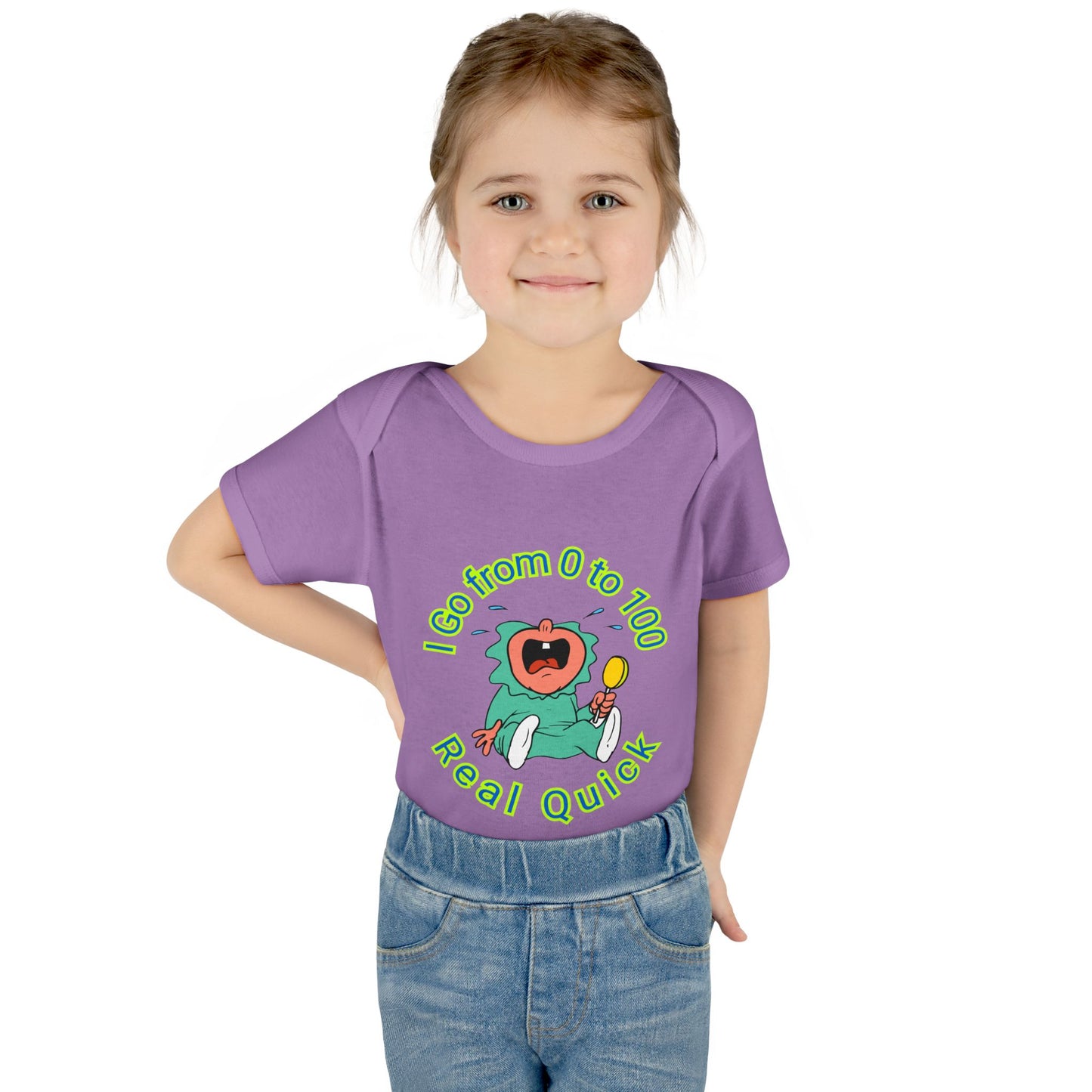 Funny Baby Onesies from 0 to 24 Months, Cute Colorful Baby Onesies for Boy or Girl, From 0 to 100 Real Quick, Newborn Baby Shower Gifts