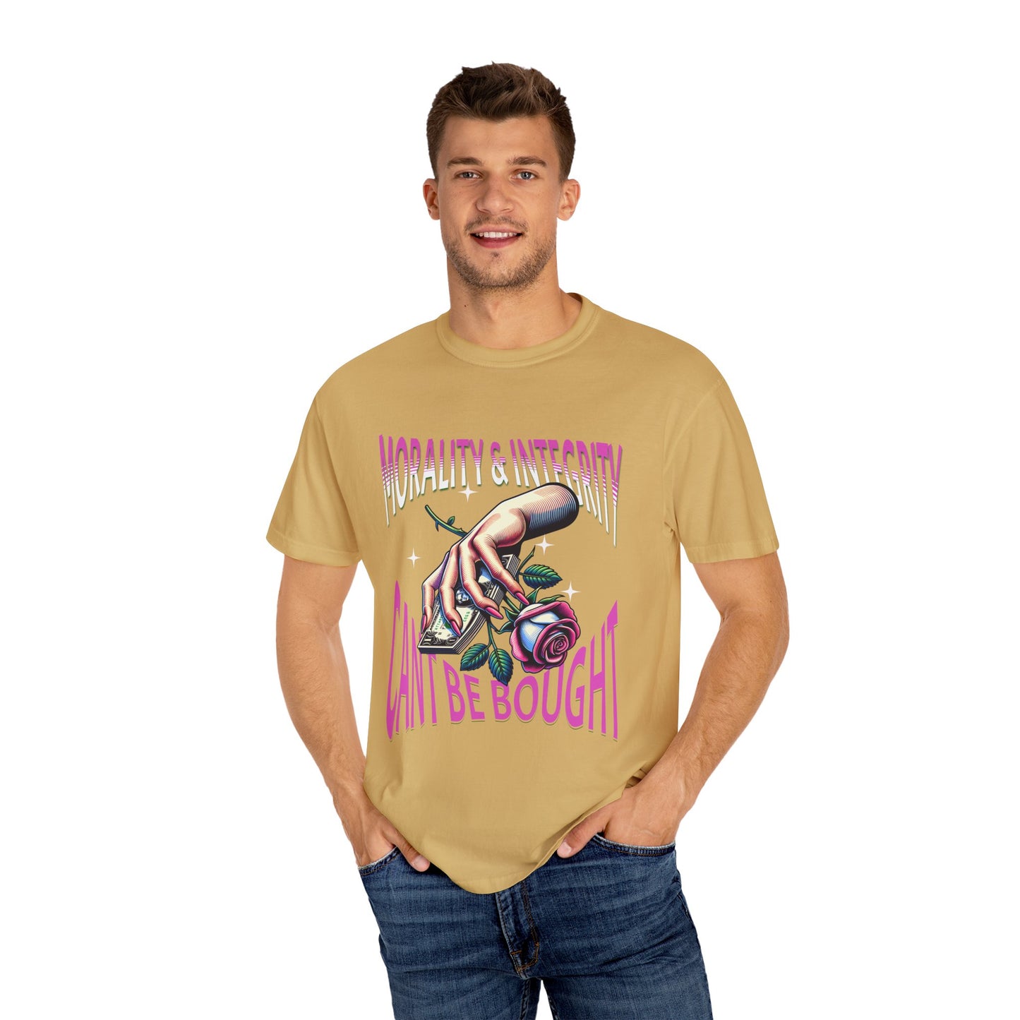 Morality & Integrity Can’t Be Bought T-Shirts, Inspirational T-Shirts, Unisex Morality Shirts, Motivational Shirts for a Gift, Integrity Shirts