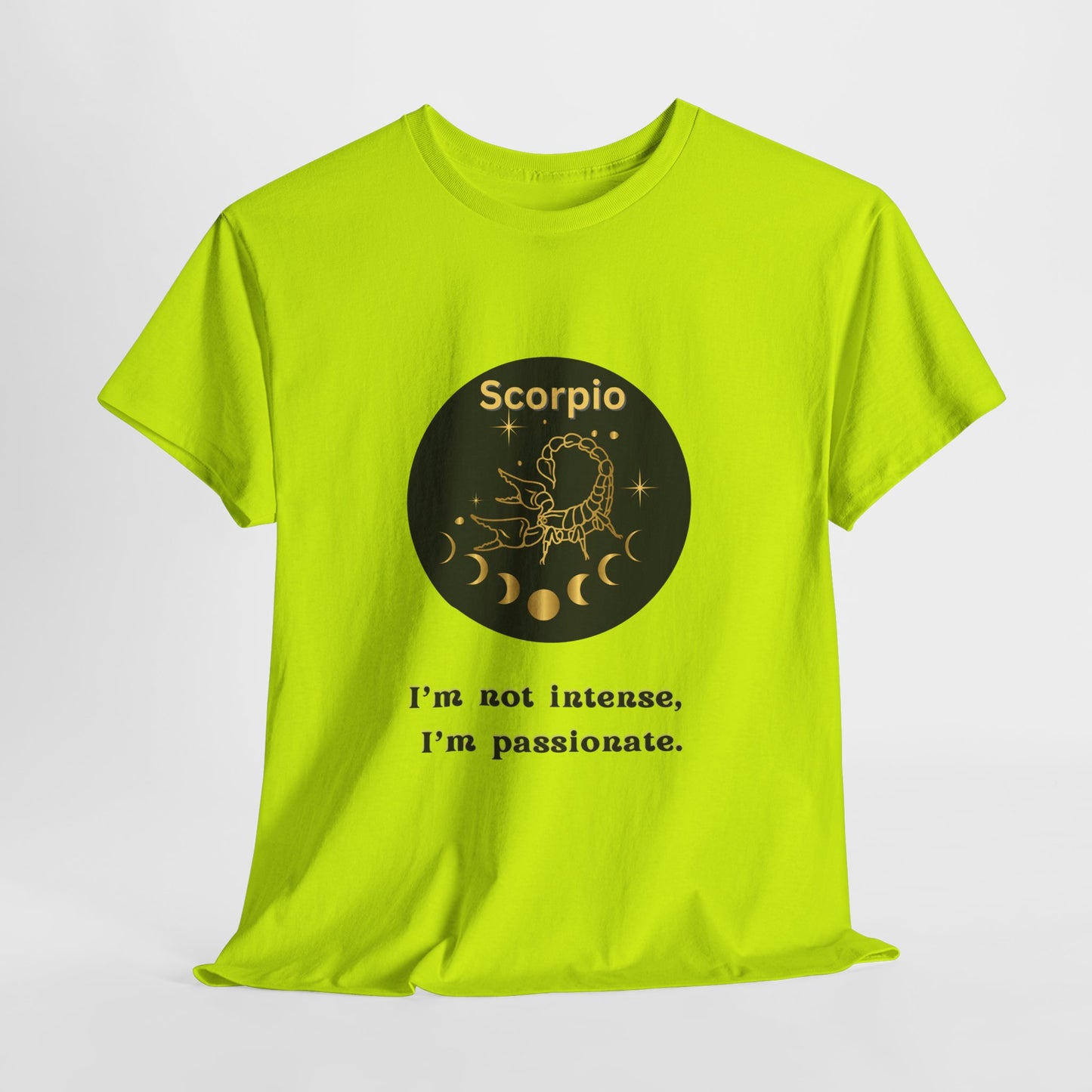 Scorpio T-Shirt, Scorpio Horoscope Gifts, Birth Month Gifts, Zodiac Sign T-Shirt Gifts, Astrology T-Shirt, Unisex Heavy Cotton Tee