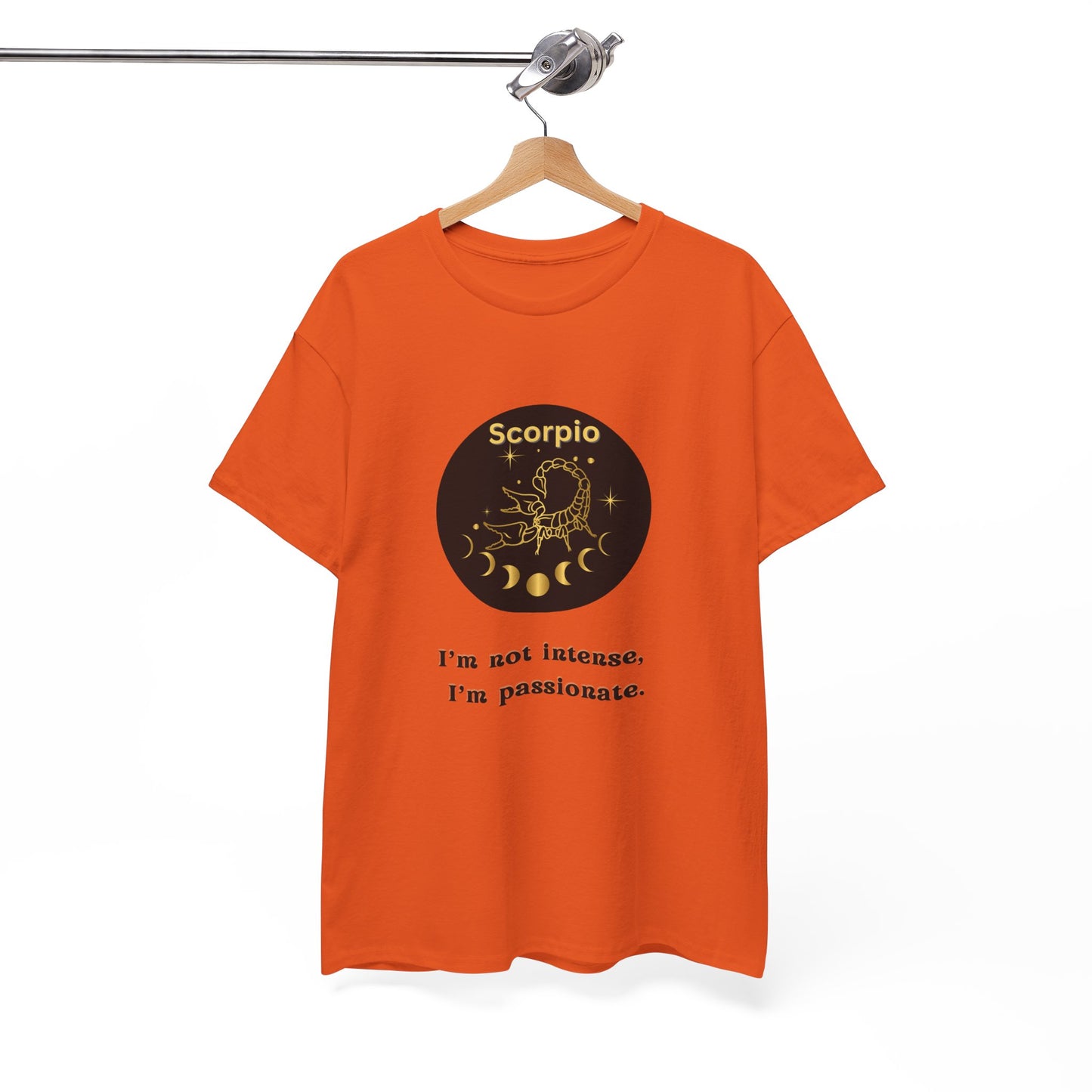 Scorpio T-Shirt, Scorpio Horoscope Gifts, Birth Month Gifts, Zodiac Sign T-Shirt Gifts, Astrology T-Shirt, Unisex Heavy Cotton Tee