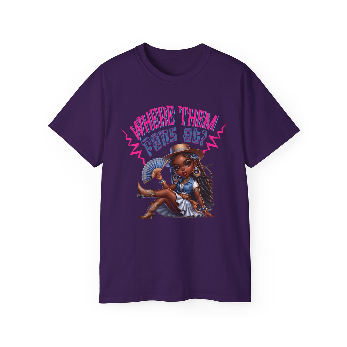 Where Them Fans At? Summer Vibes Boot on The Ground Craze, Fun Tee for Latest Dance Crave Boots on the Ground Music Lovers
