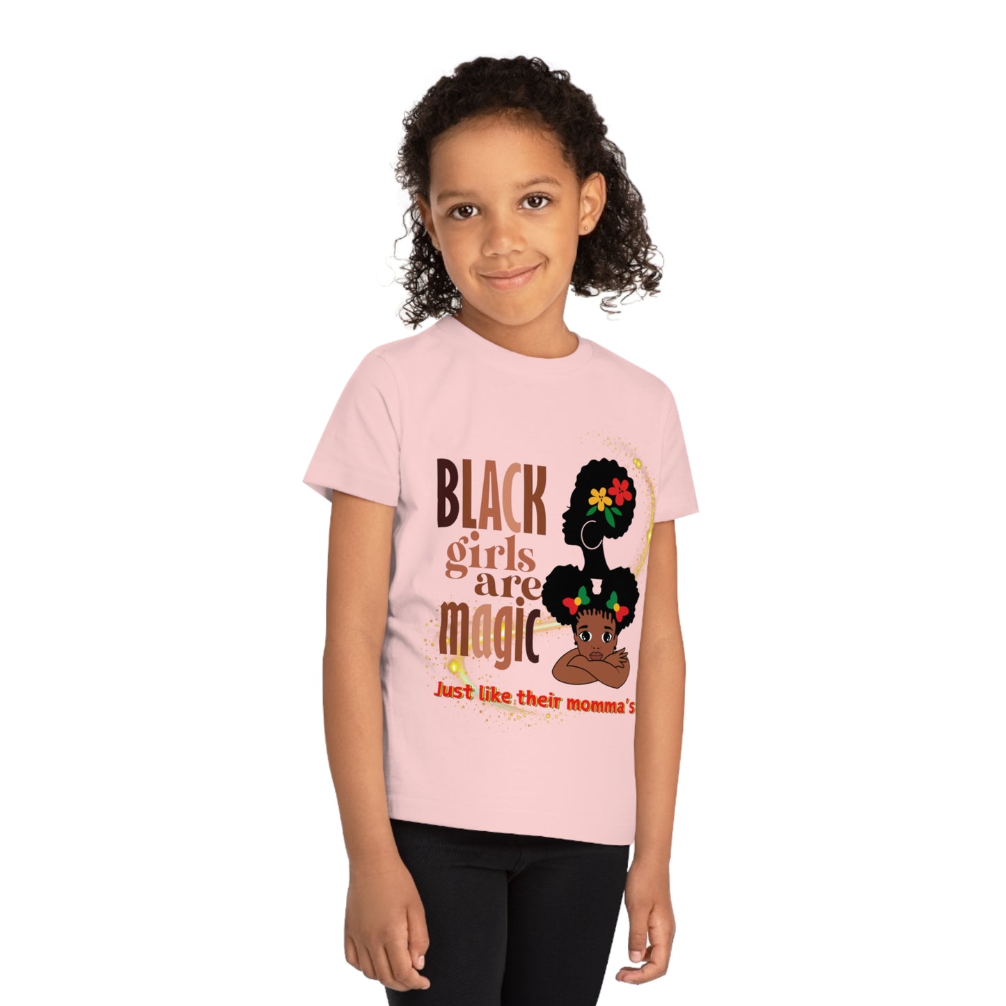 Black Girls are Magic Kids' Creator T-Shirt