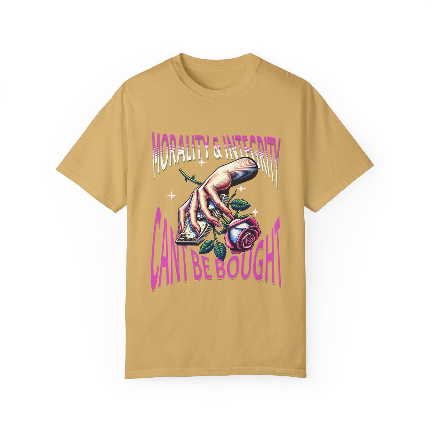 Morality & Integrity Can’t Be Bought T-Shirts, Inspirational T-Shirts, Unisex Morality Shirts, Motivational Shirts for a Gift, Integrity Shirts