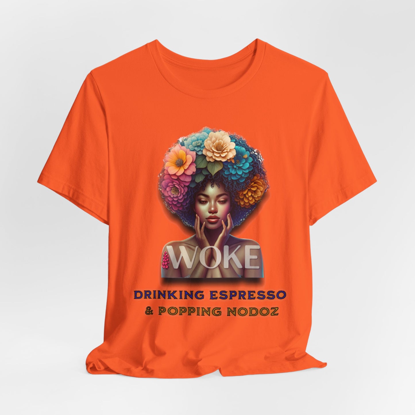 Woke Because We Can't Sleep on our Government, 92% Black Woman's Power Shirt, Melanin Women T-Shirts, Black Girl Magic T-Shirts,
