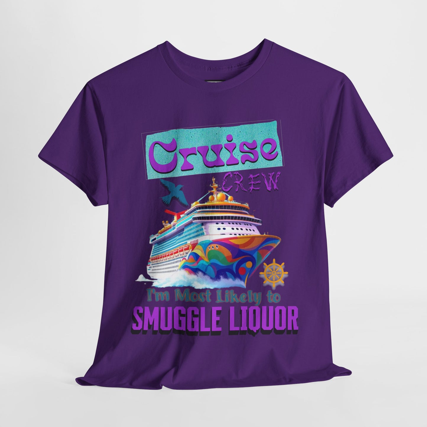 Cruise Crew Tee - Fun Cruise Vacation Shirt, Unisex Cotton T-Shirt, Summer Holiday Apparel, Perfect Gift for Cruise Travelers, Cruise Enthusiasts