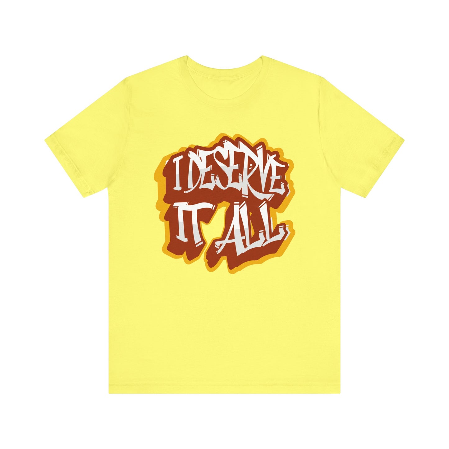 I Deserve It All-Kendrick Lamar Lyrics from Man at The Garden, Black History Month T-shirt, Kendrick Fan Merchandise, Unisex T-Shirts