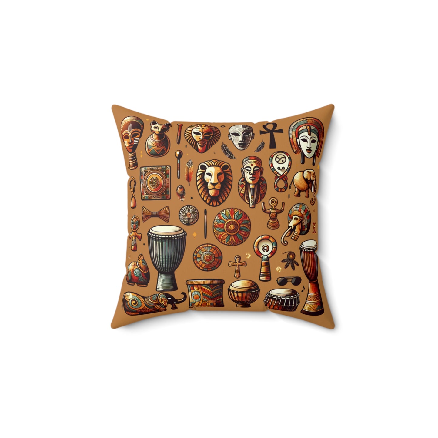 African Print Pillow, Black History Pillow, Boho Chic Pillows, African Ethnic Pillow, Ethnic African Style Pillows, Unique Pillows for a Gift